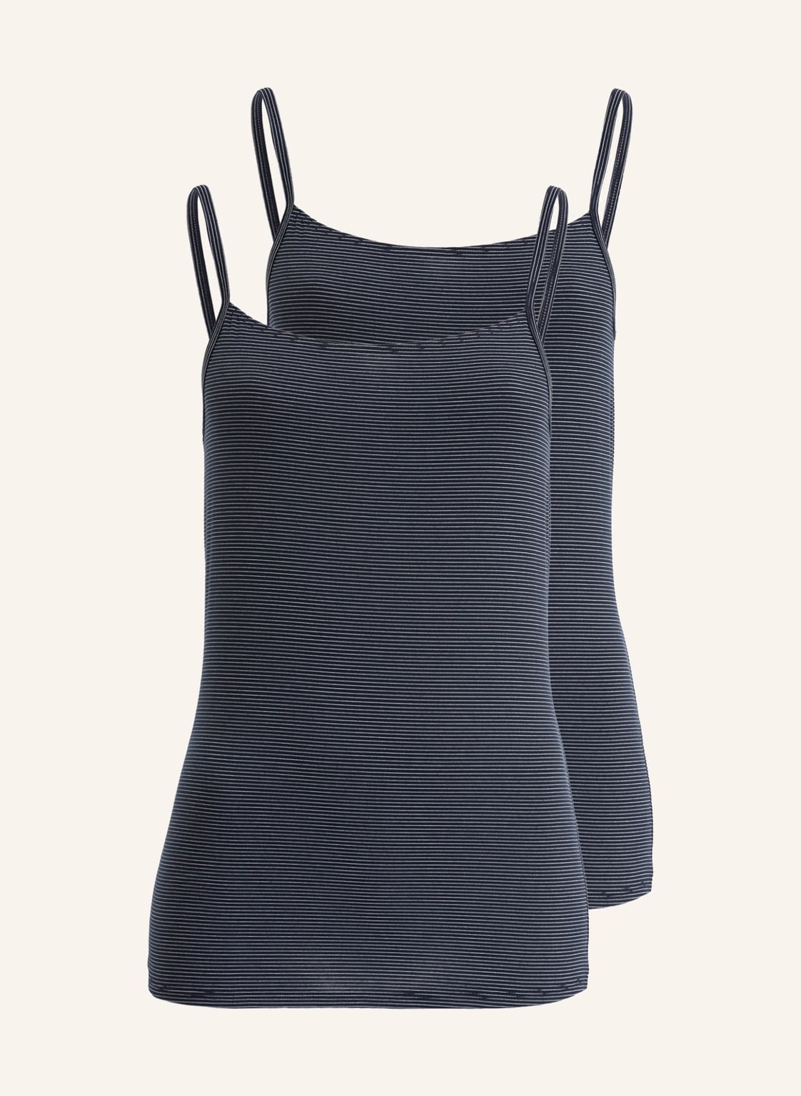 Image of Schiesser 2er-Pack Tops Modal Essentials blau