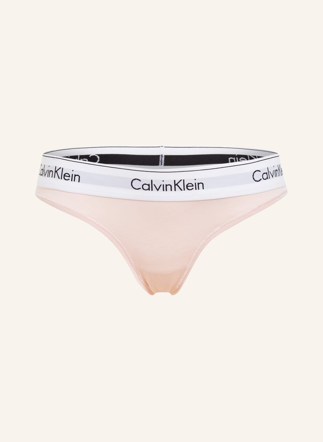 Image of Calvin Klein String Modern Cotton beige