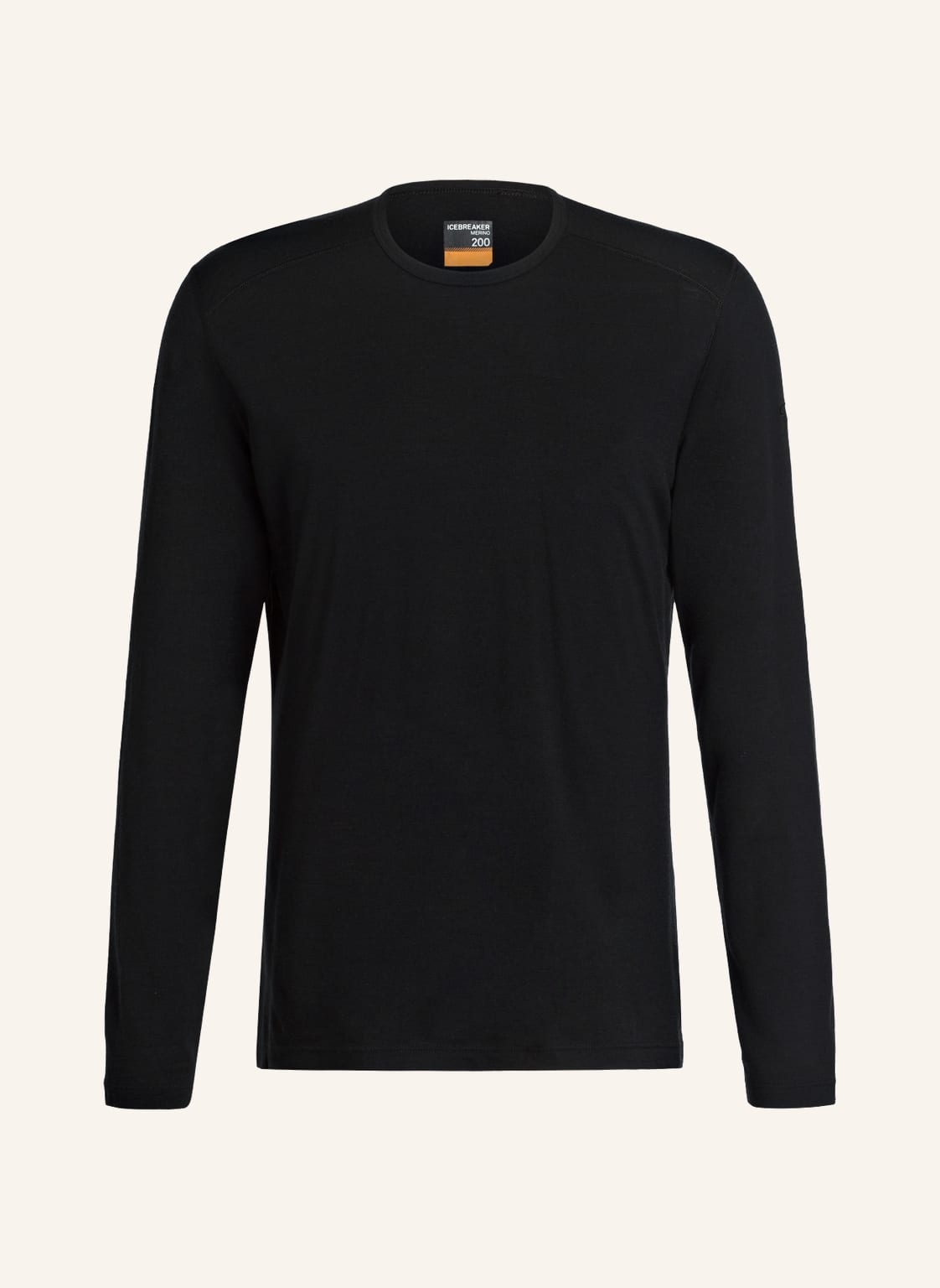 Image of Icebreaker Funktionswäsche-Shirt 200 Oasis schwarz