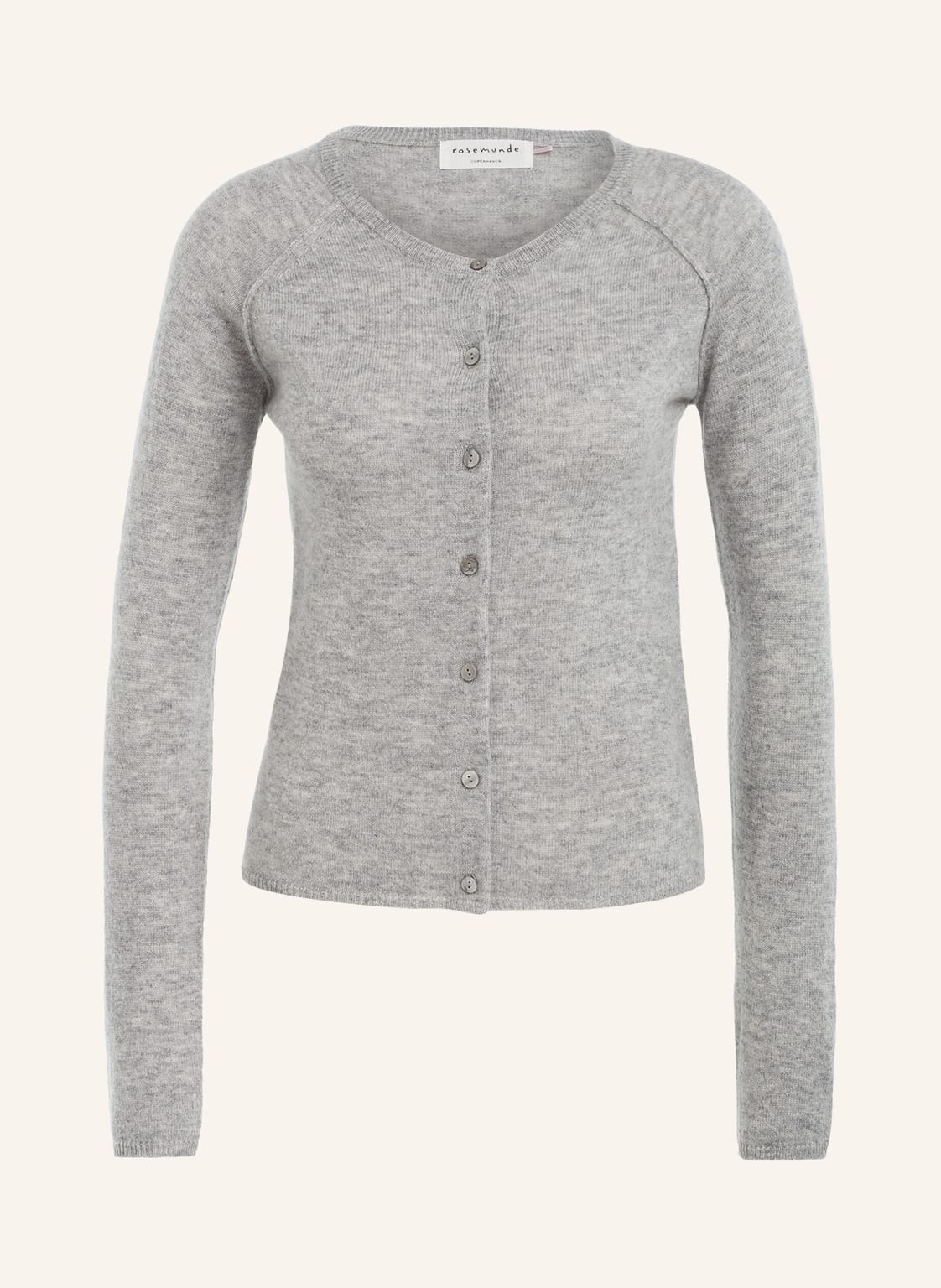 Image of Rosemunde Strickjacke Laica Mit Cashmere grau