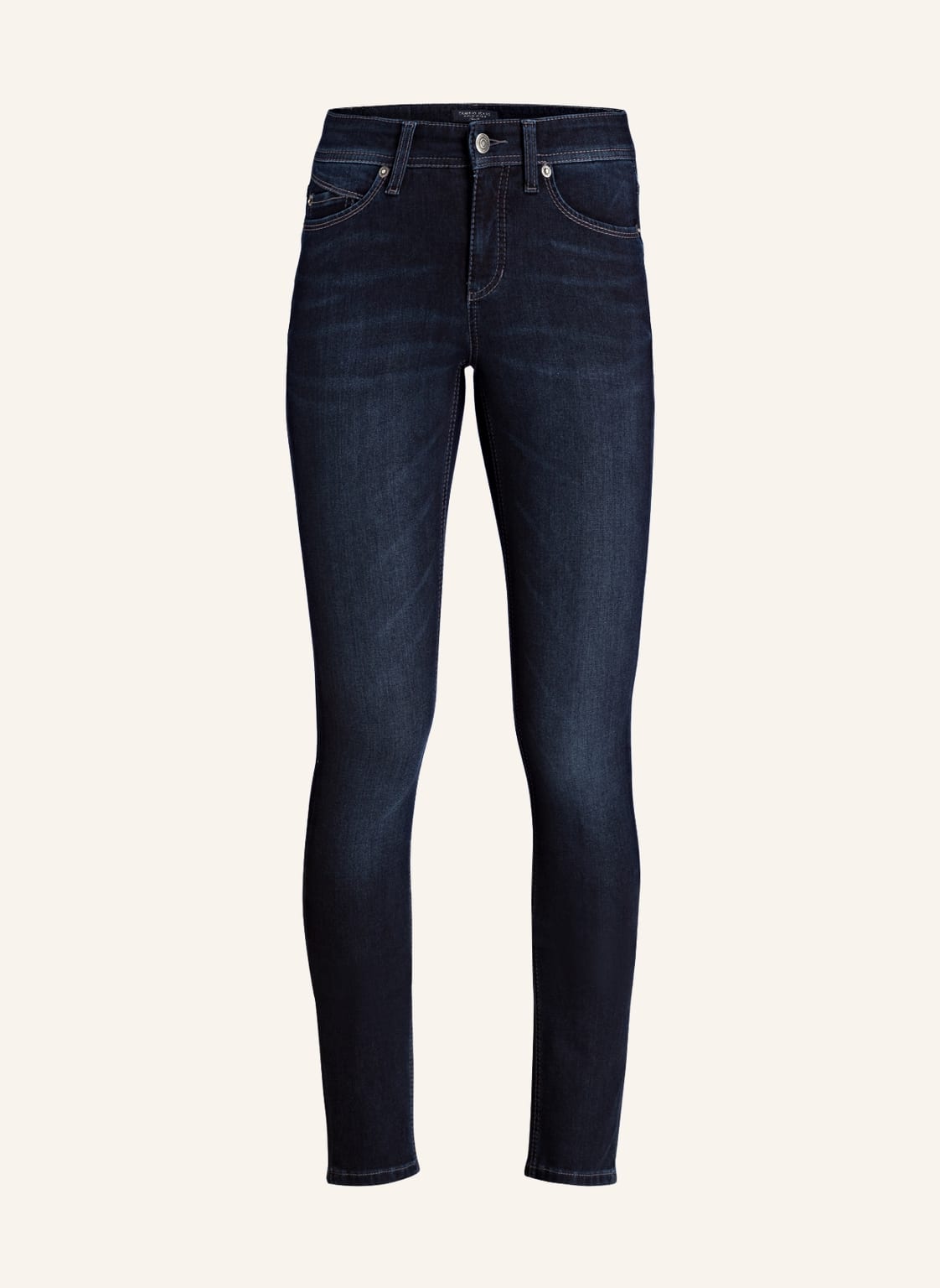 Image of Cambio Skinny Jeans Parla blau