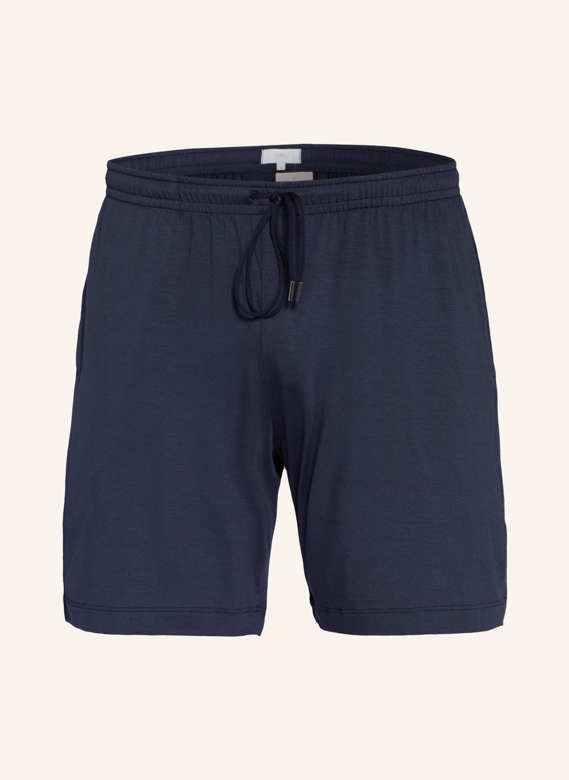 Image of Mey Schlafshorts Serie Jefferson Modal blau