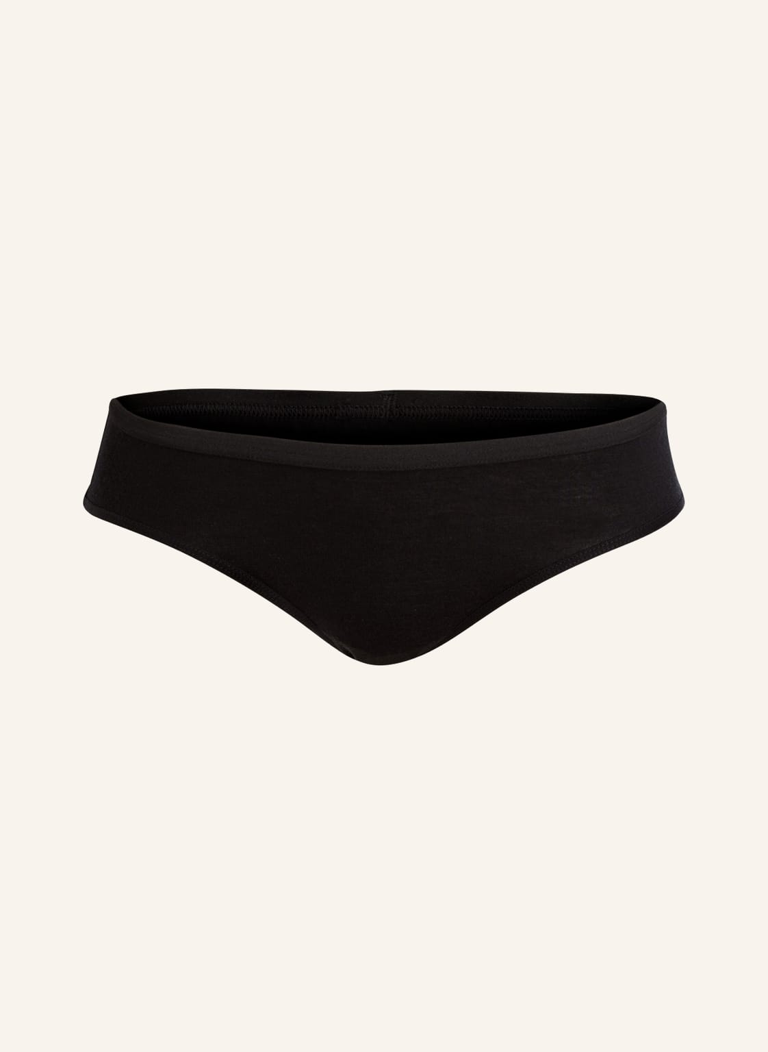 Image of Icebreaker Funktionswäsche-Panties Siren Hipkini Aus Merinowolle schwarz