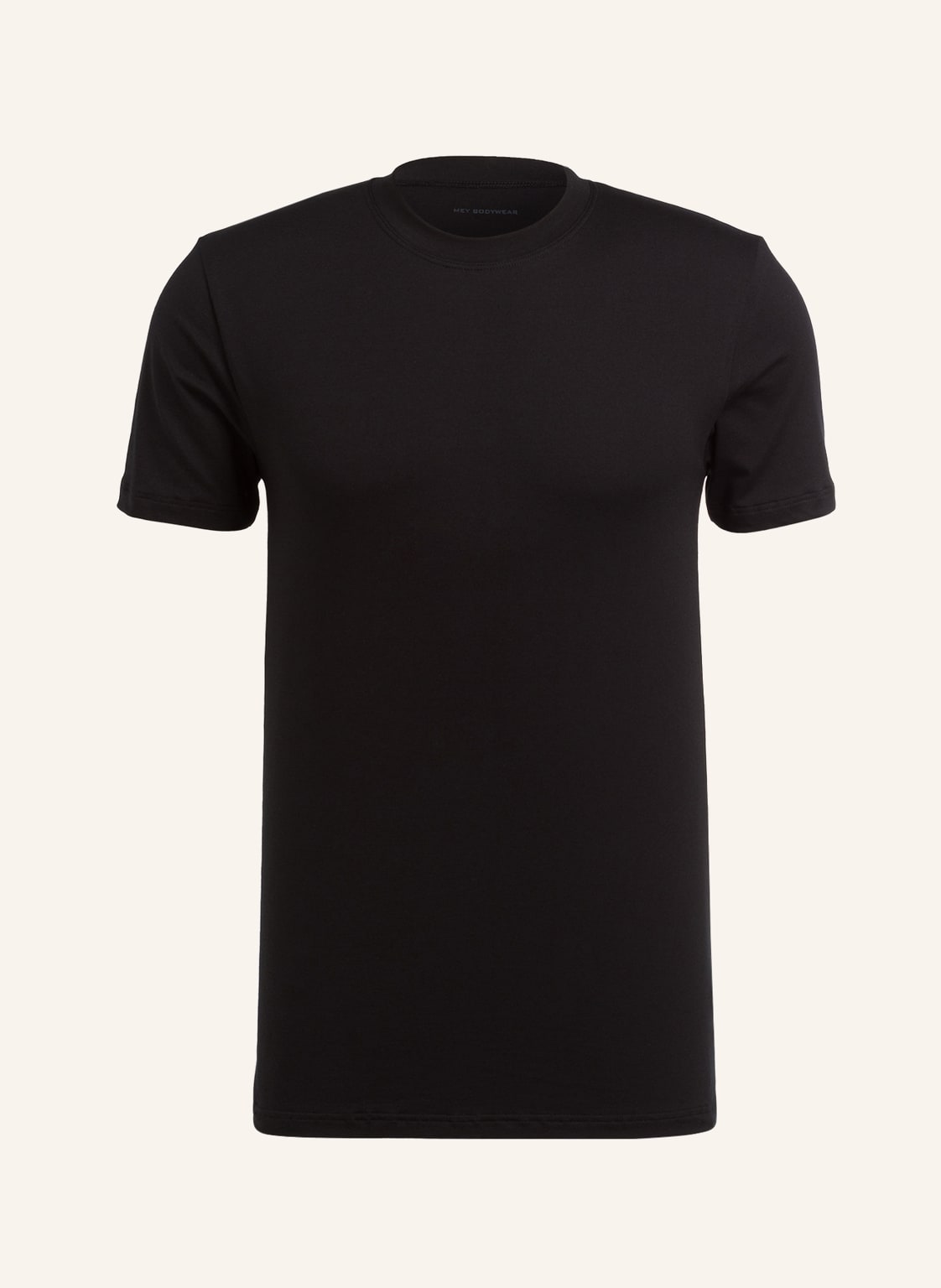 Image of Mey T-Shirt Serie Dry Cotton schwarz