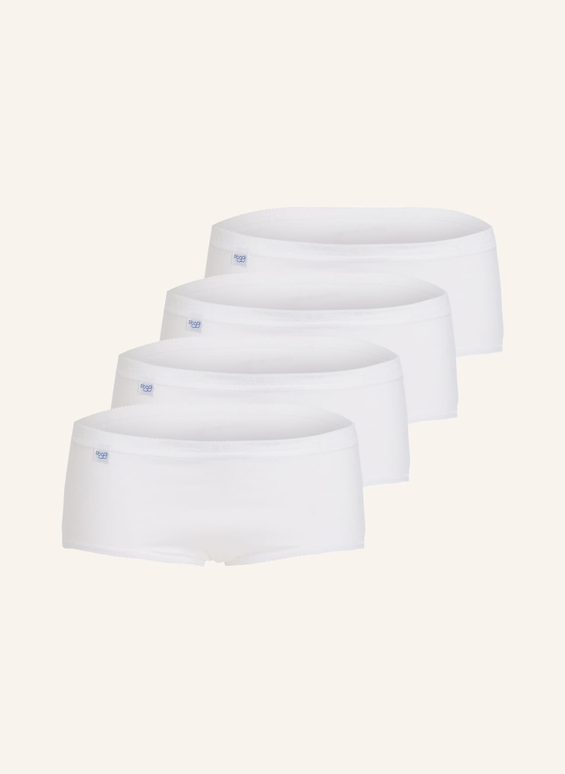 Image of Sloggi 4er-Pack Panties Basic+ weiss