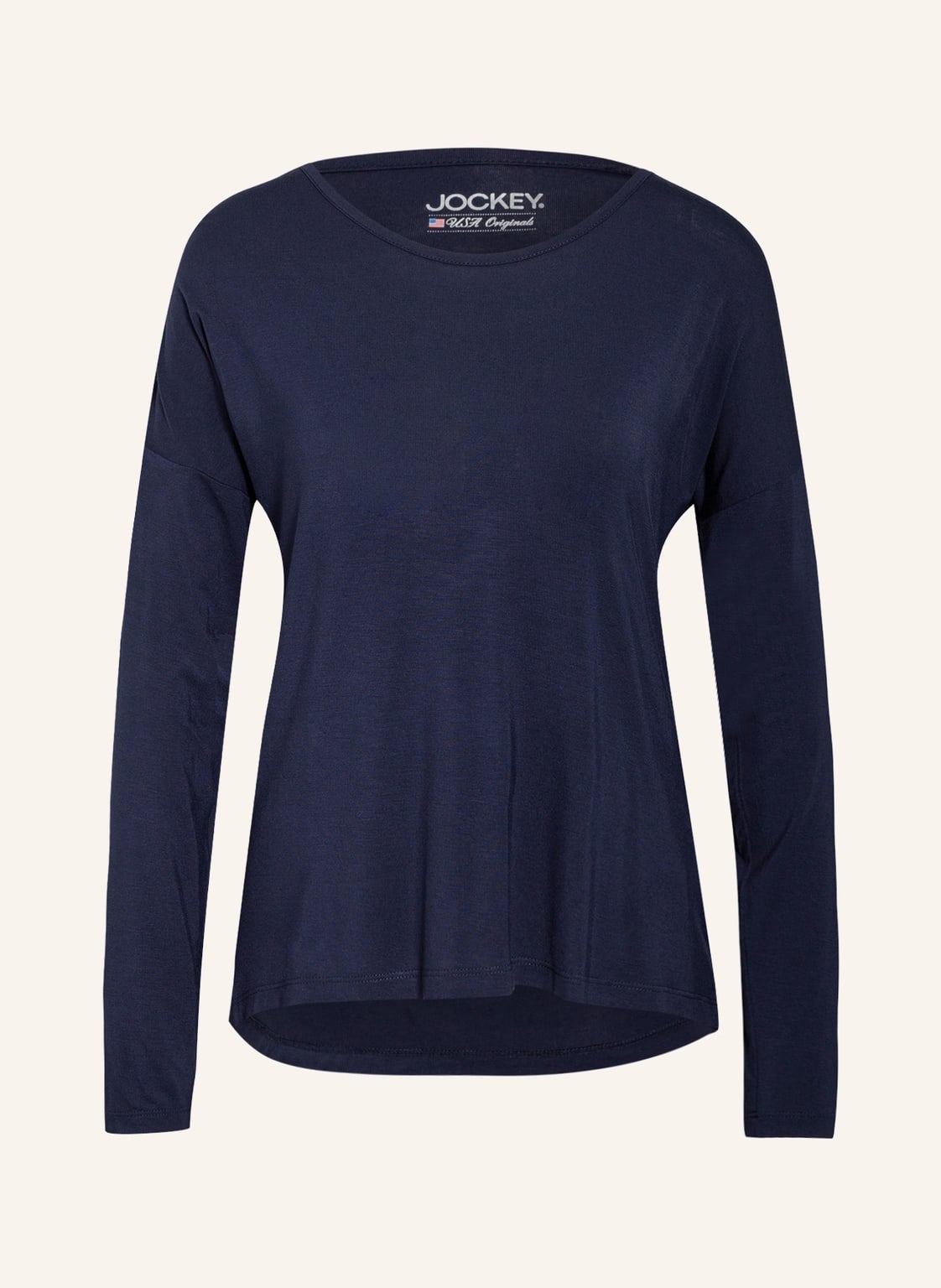 Image of Jockey Lounge-Shirt Supersoft blau