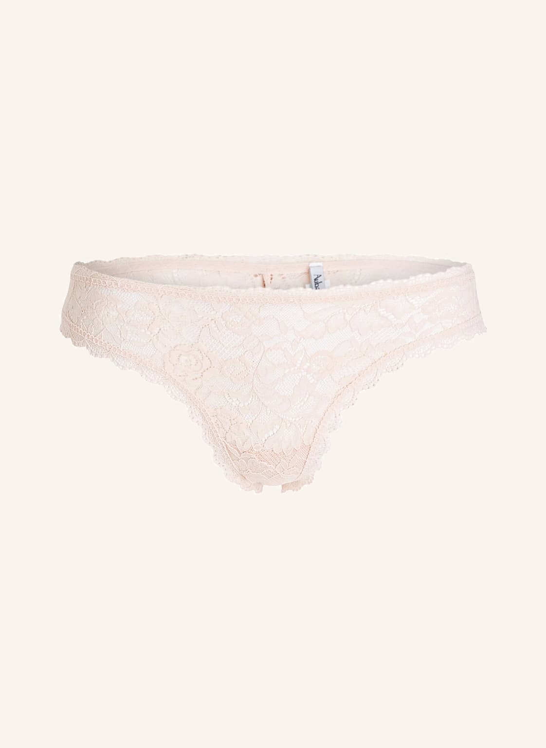 Image of Aubade String Rosessence Mit Swarovski Kristallen beige