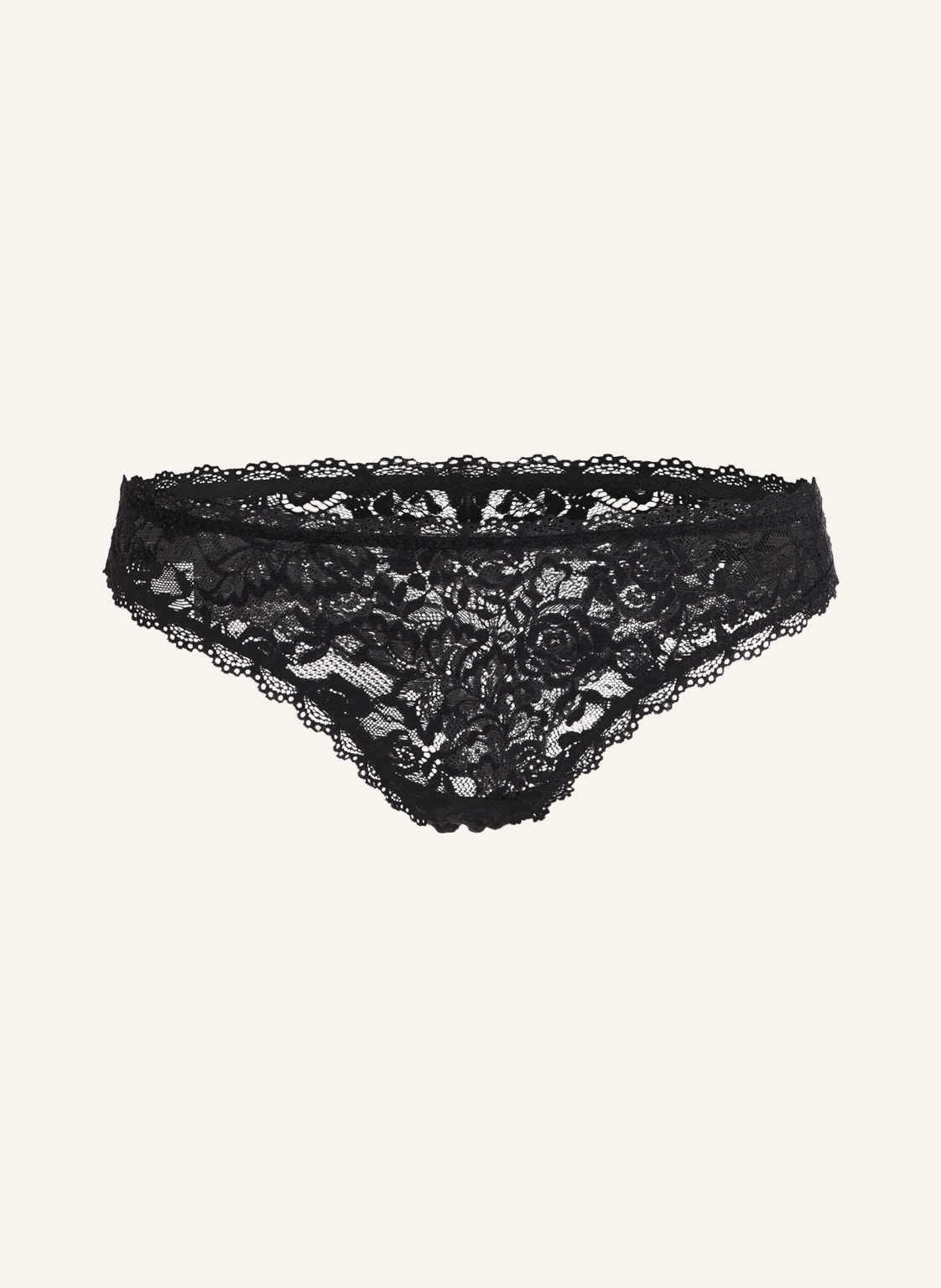 Image of Aubade String Rosessence Mit Swarovski Kristallen schwarz