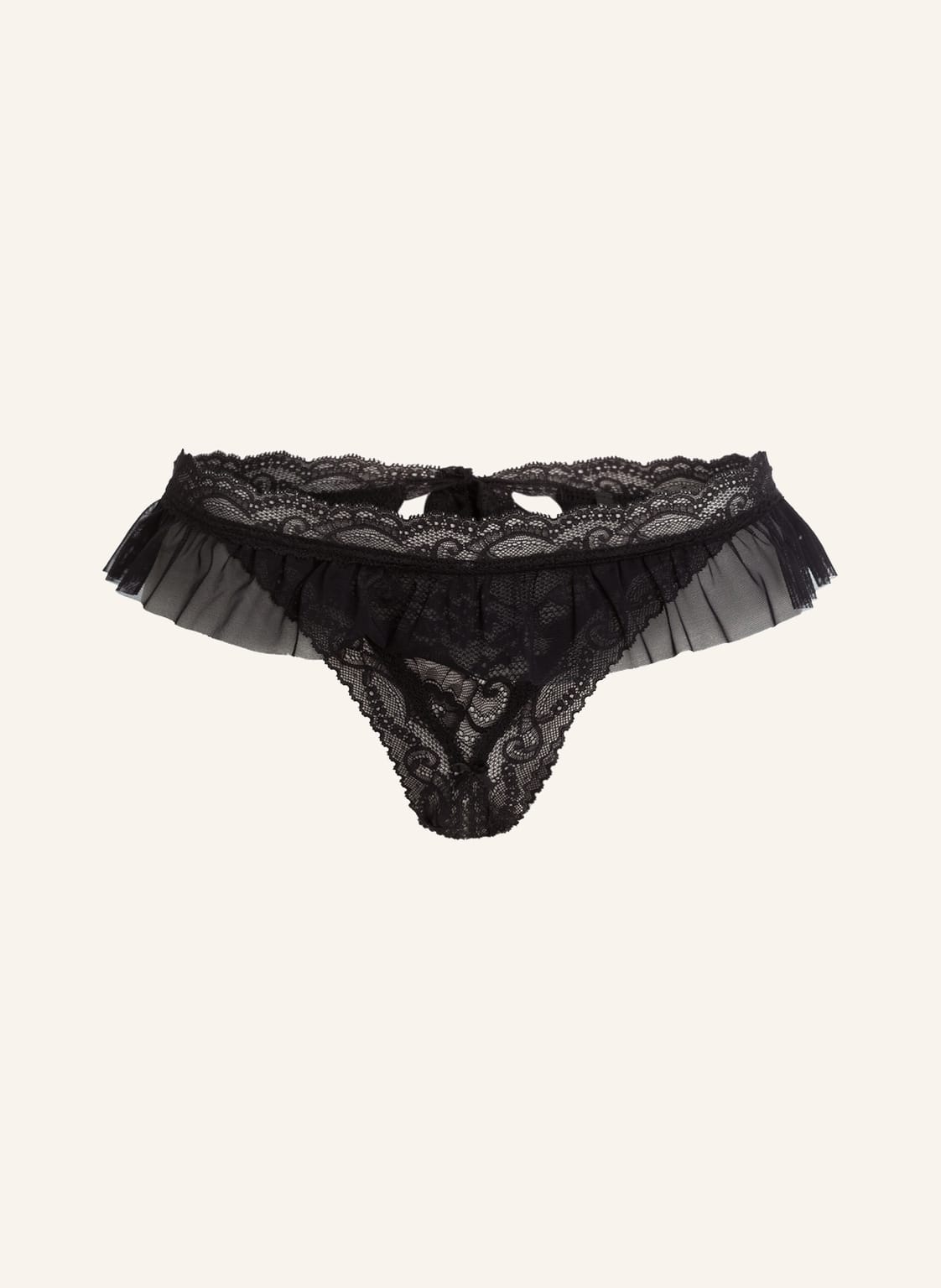 Image of Aubade String Ouvert Boîte À Désir Mit Geschenkbox schwarz