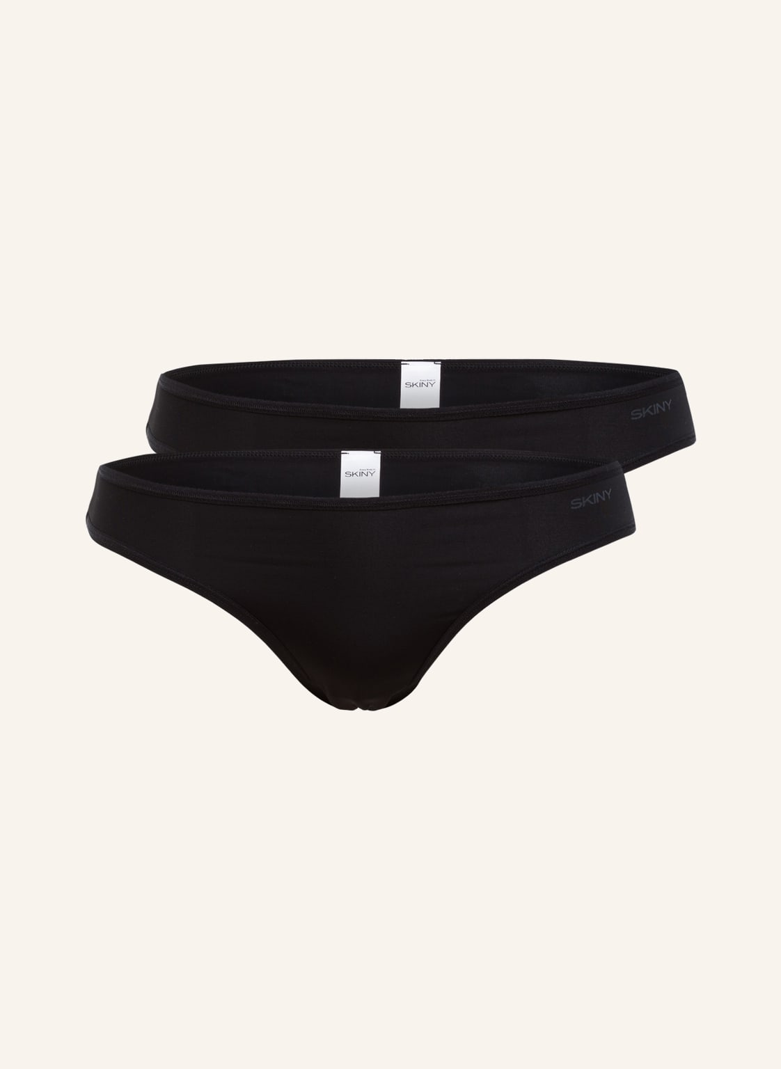 Image of Skiny 2er-Pack Slips Rio schwarz