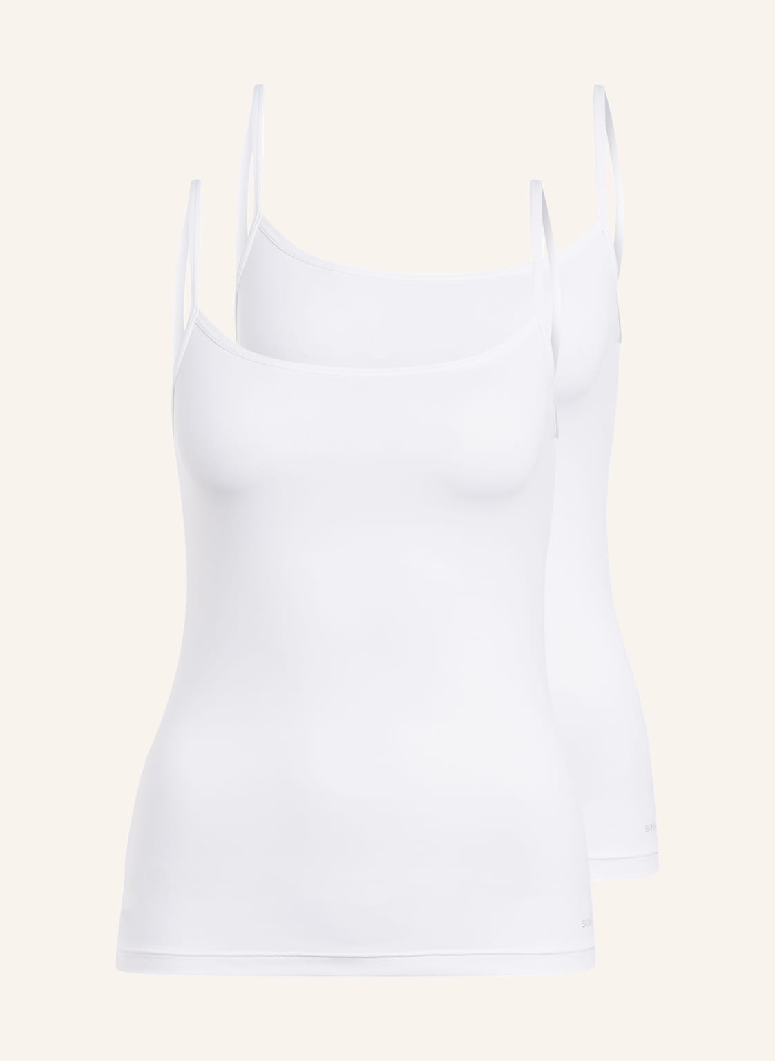 Image of Skiny 2er-Pack Tops Advantage Micro weiss