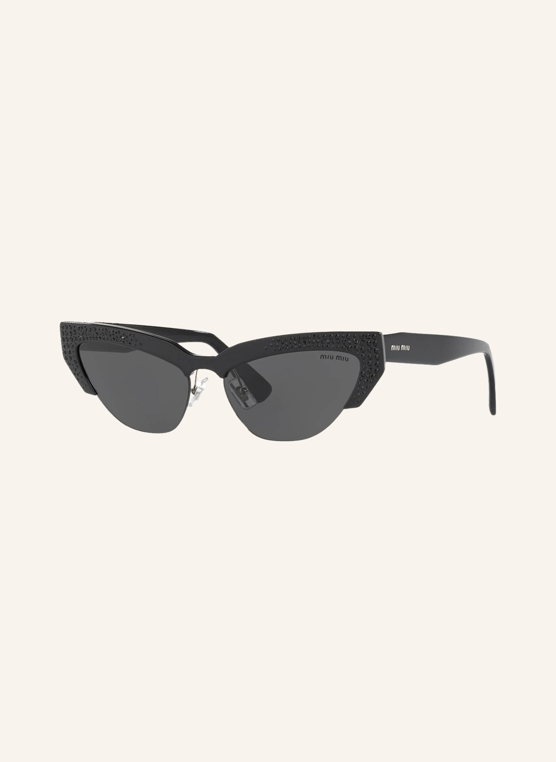 Image of Miu Miu Sonnenbrille Mu 04us schwarz