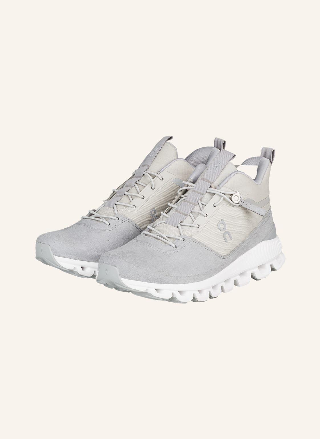 Image of On Sneaker Cloud Hi grau