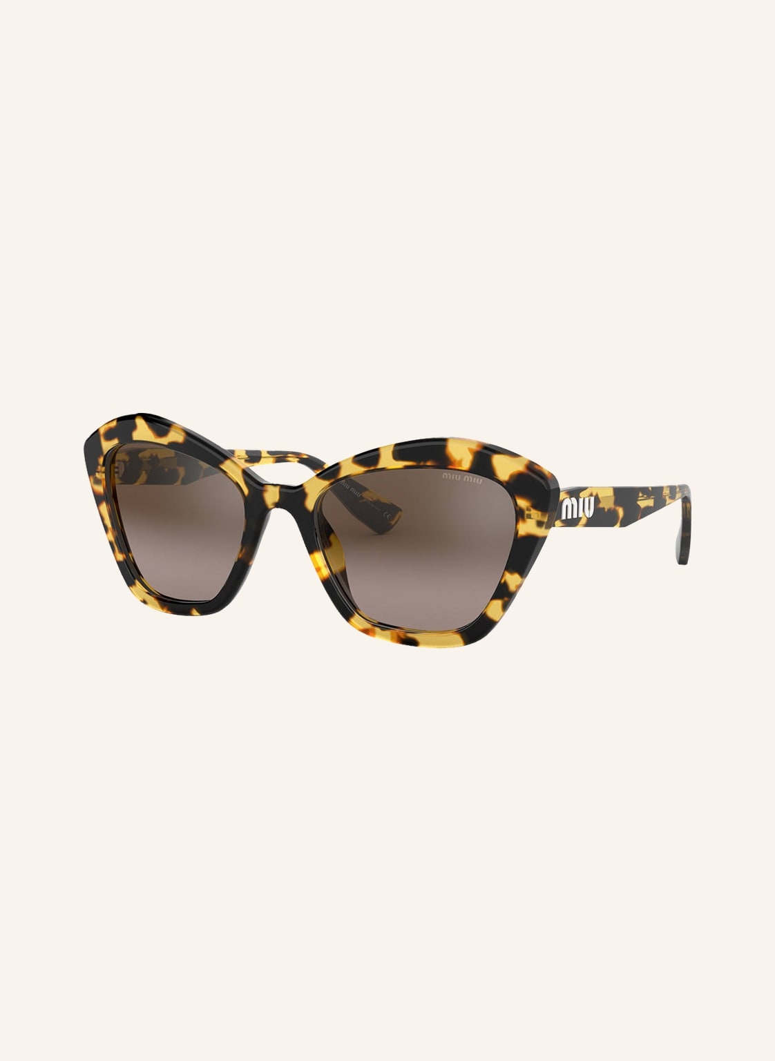 Image of Miu Miu Sonnenbrille Mu 05us braun