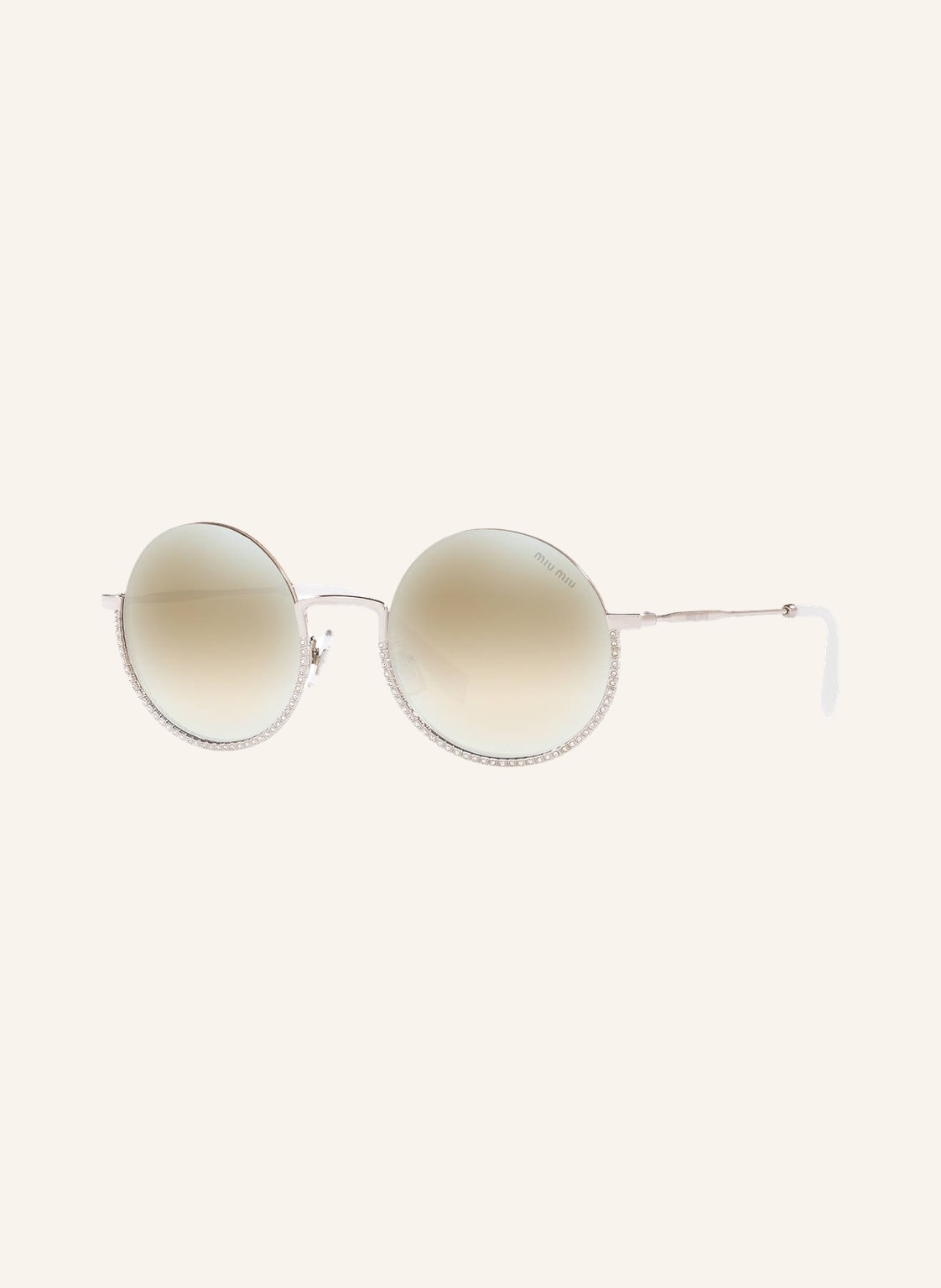 Image of Miu Miu Sonnenbrille Mu 69us silber