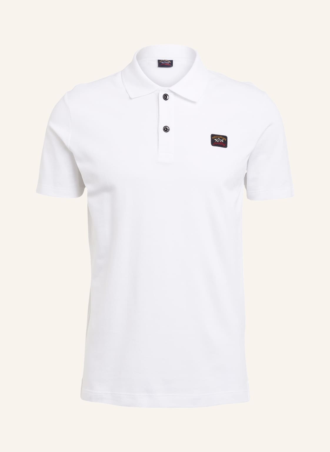 Image of Paul & Shark Piqué-Poloshirt weiss