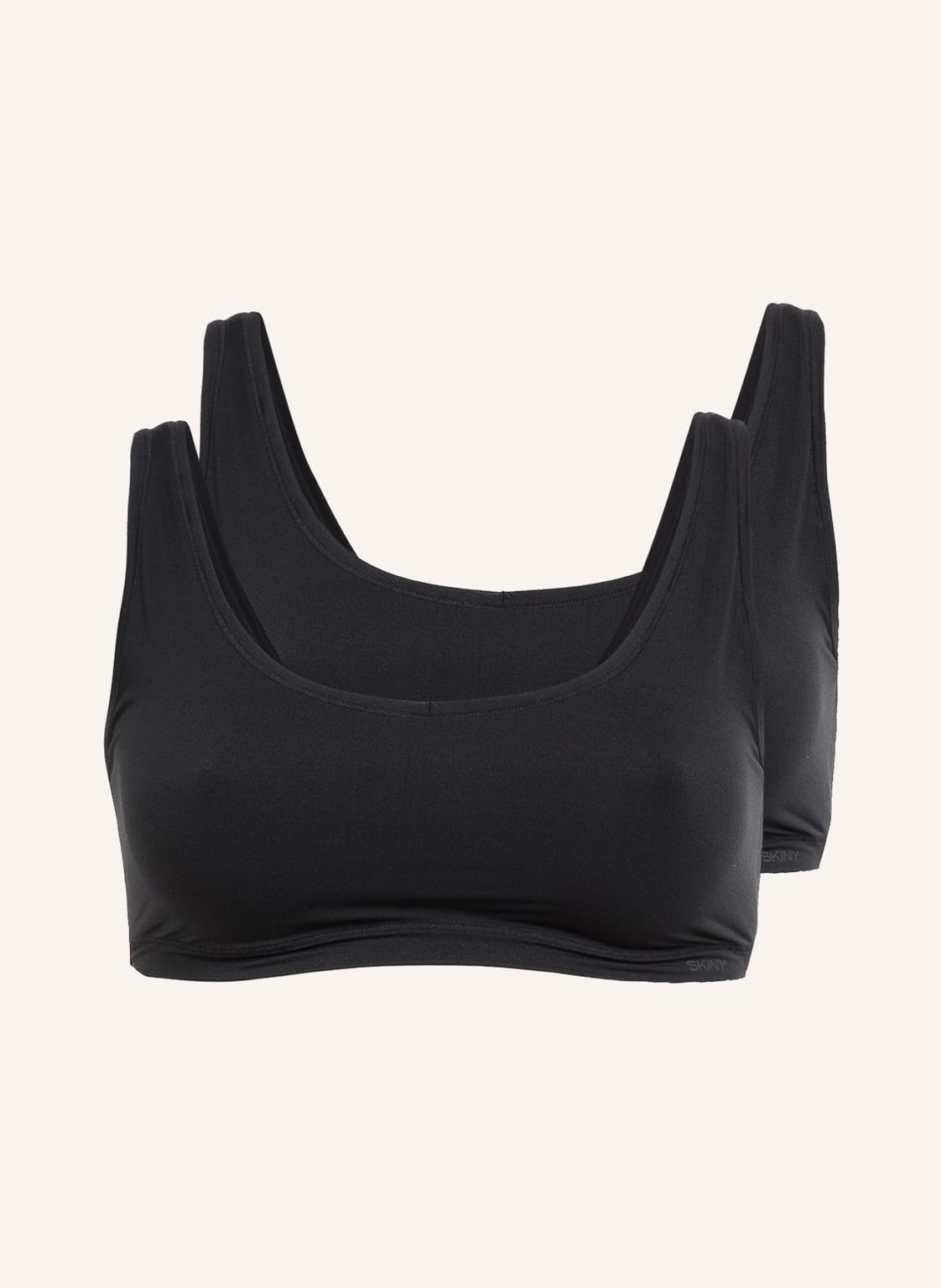 Image of Skiny 2er-Pack Bustiers Pure Nudity schwarz