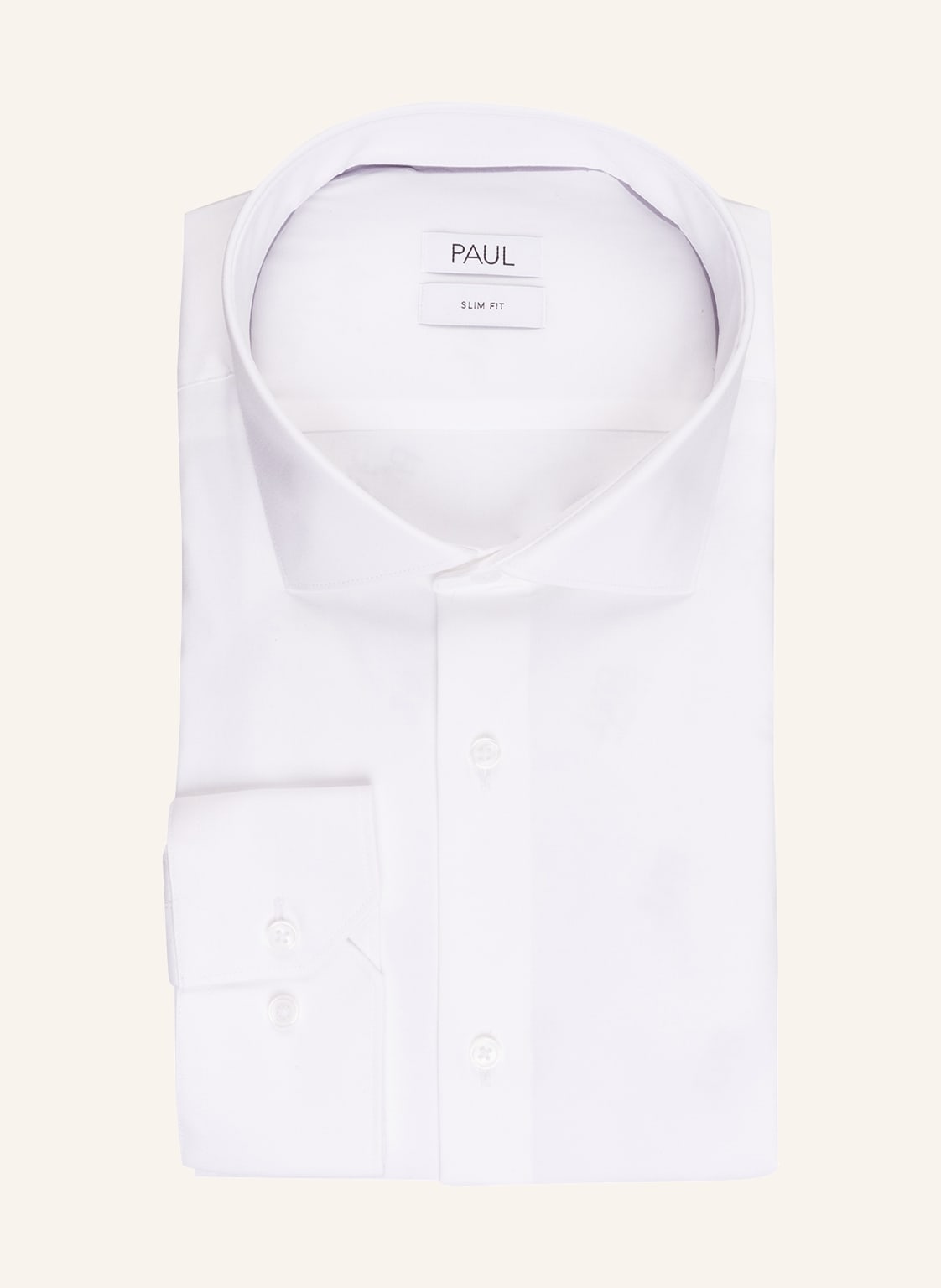 Image of Paul Hemd Slim Fit weiss