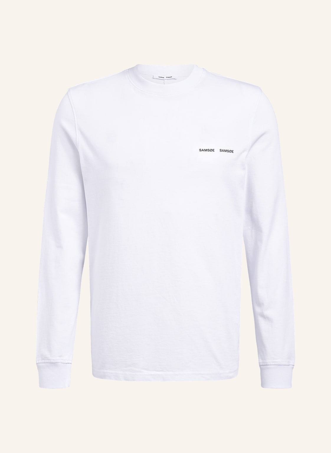 Image of Samsøe Samsøe Longsleeeve Norsbro weiss