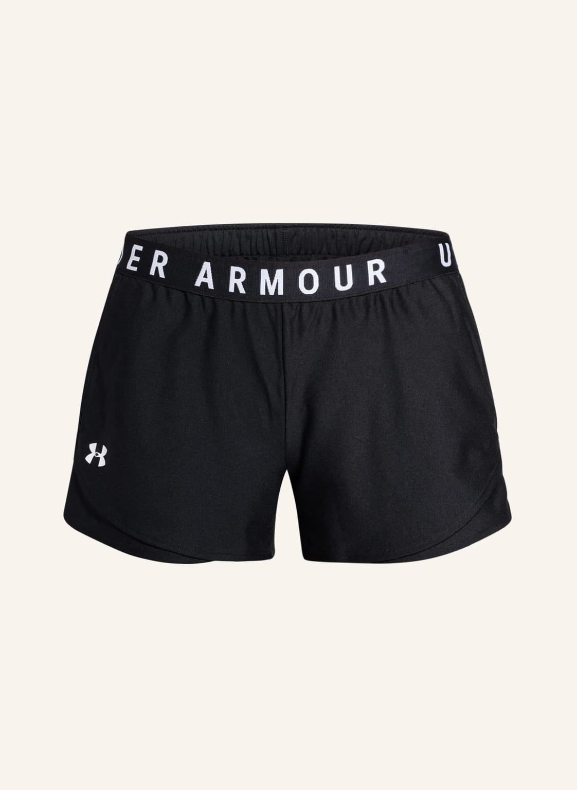 Under Armour Fitnessshorts Play Up 3.0 schwarz