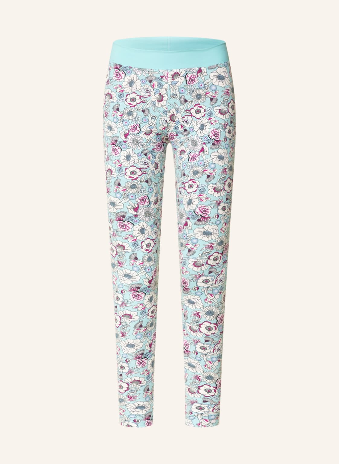 Image of Calida Schlafhose Elastic Trend blau