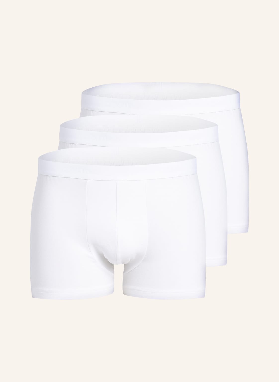 Image of Calida 3er-Pack Boxershorts Natural Benefit weiss