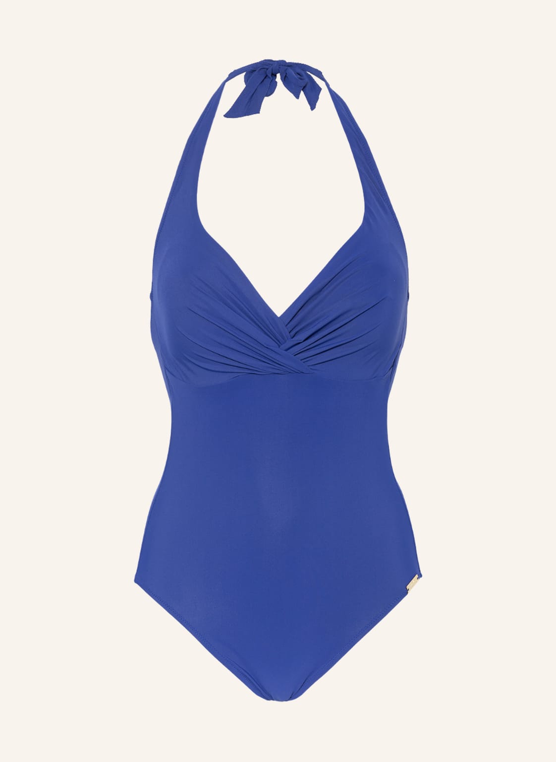 Image of Maryan Mehlhorn Neckholder-Badeanzug Elements blau