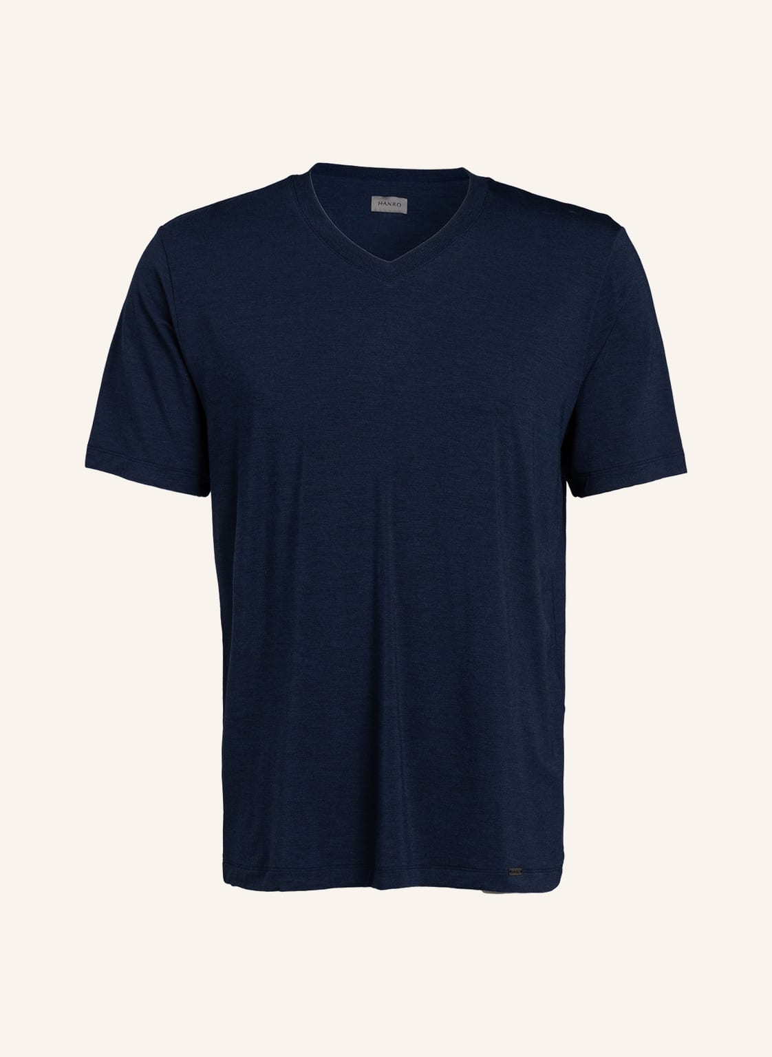 Image of Hanro V-Shirt Casual blau