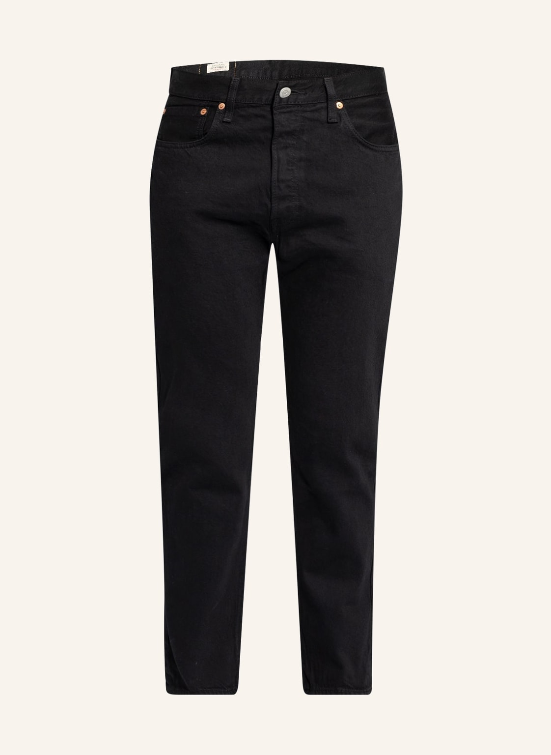 Image of Levi's® Jeans 501 Straight Fit schwarz