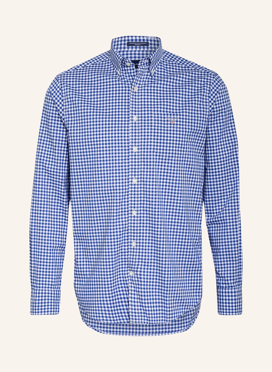 Image of Gant Hemd Regular Fit blau
