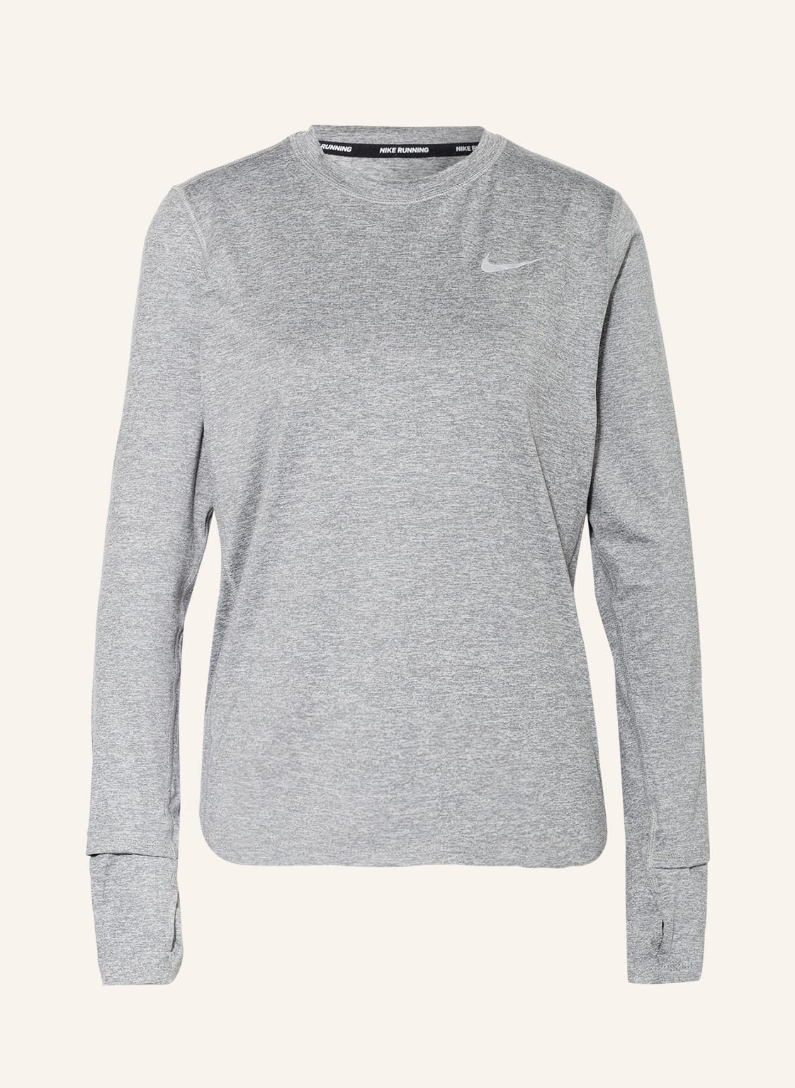 Image of Nike Laufshirt Dri-Dit Element grau