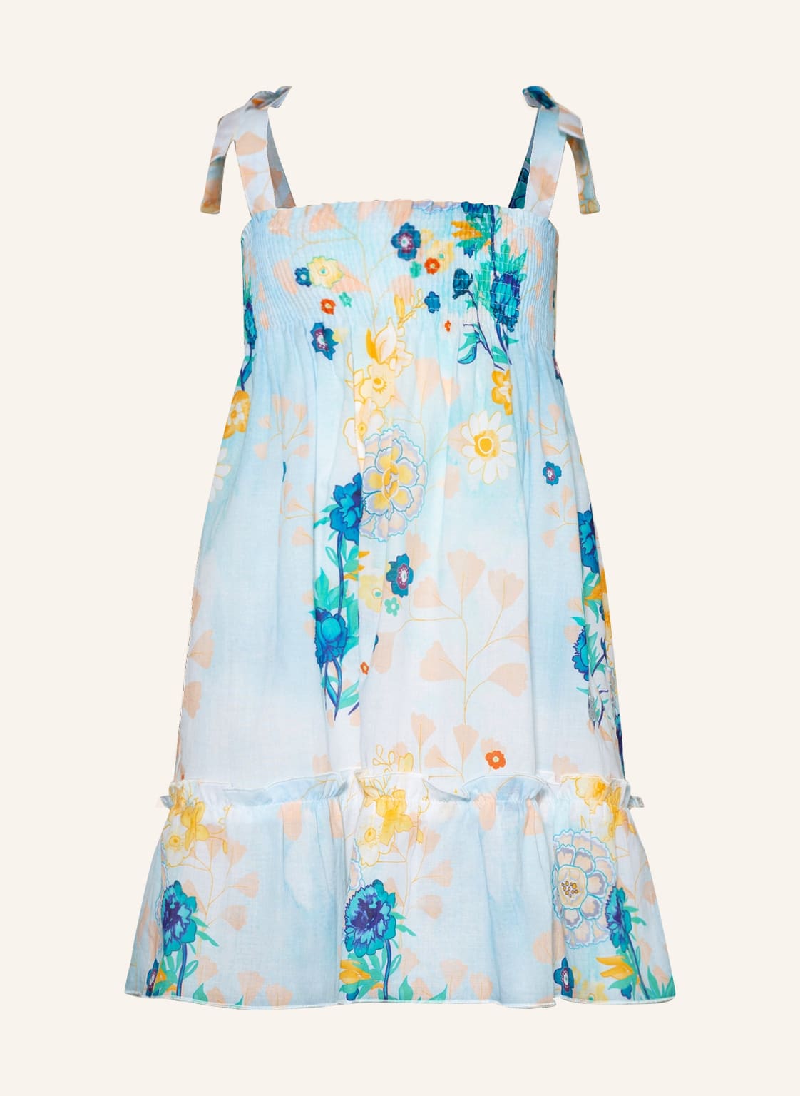 Image of Vilebrequin Strandkleid Belle Des Champs Gloss blau