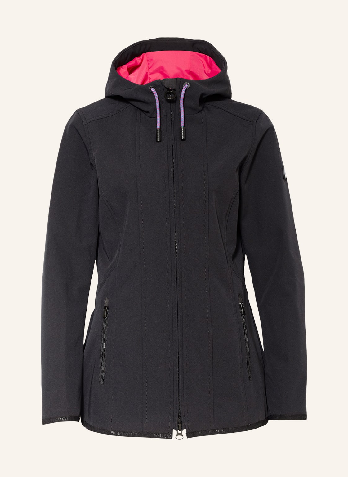Image of Wellensteyn Softshell-Jacke Yoga schwarz