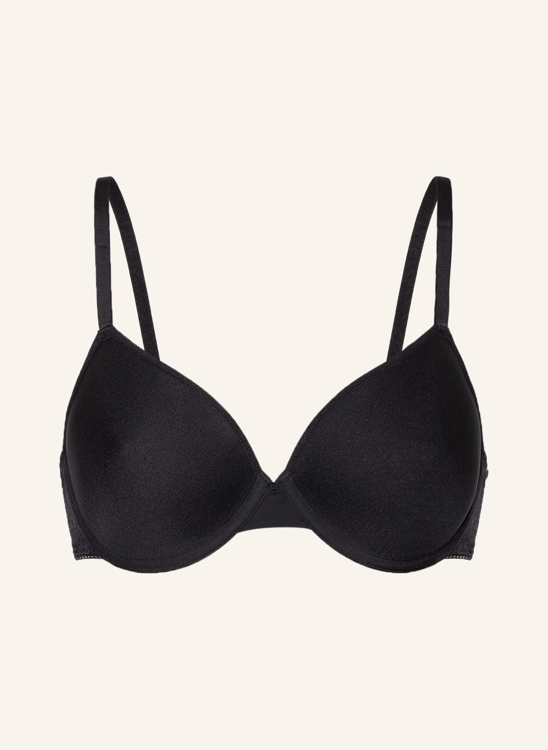 Image of Skiny Spacer-Bh Every Day In Micro Lace schwarz