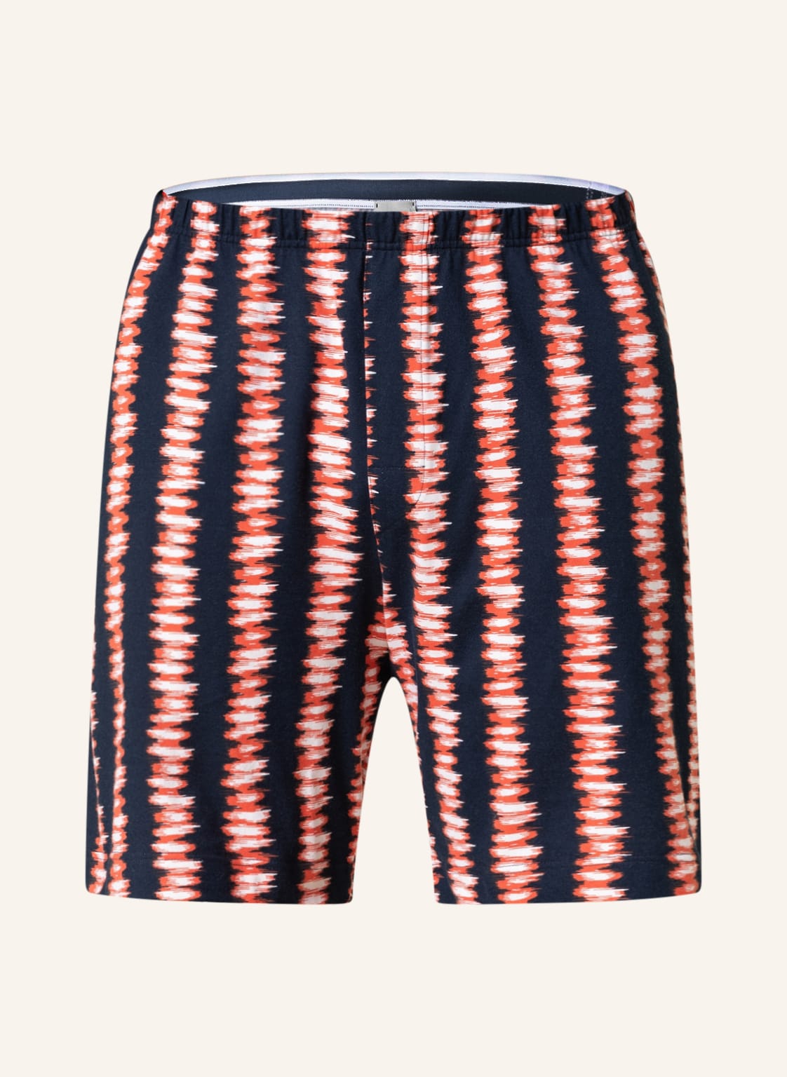 Image of Mey Lounge-Shorts Serie Hattem orange