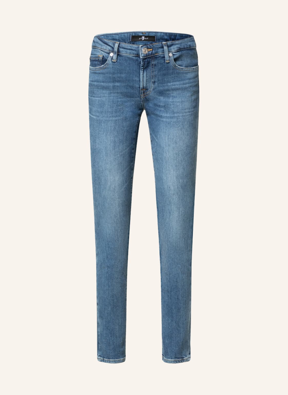 Image of 7 For All Mankind Jeans Pyper Crop blau