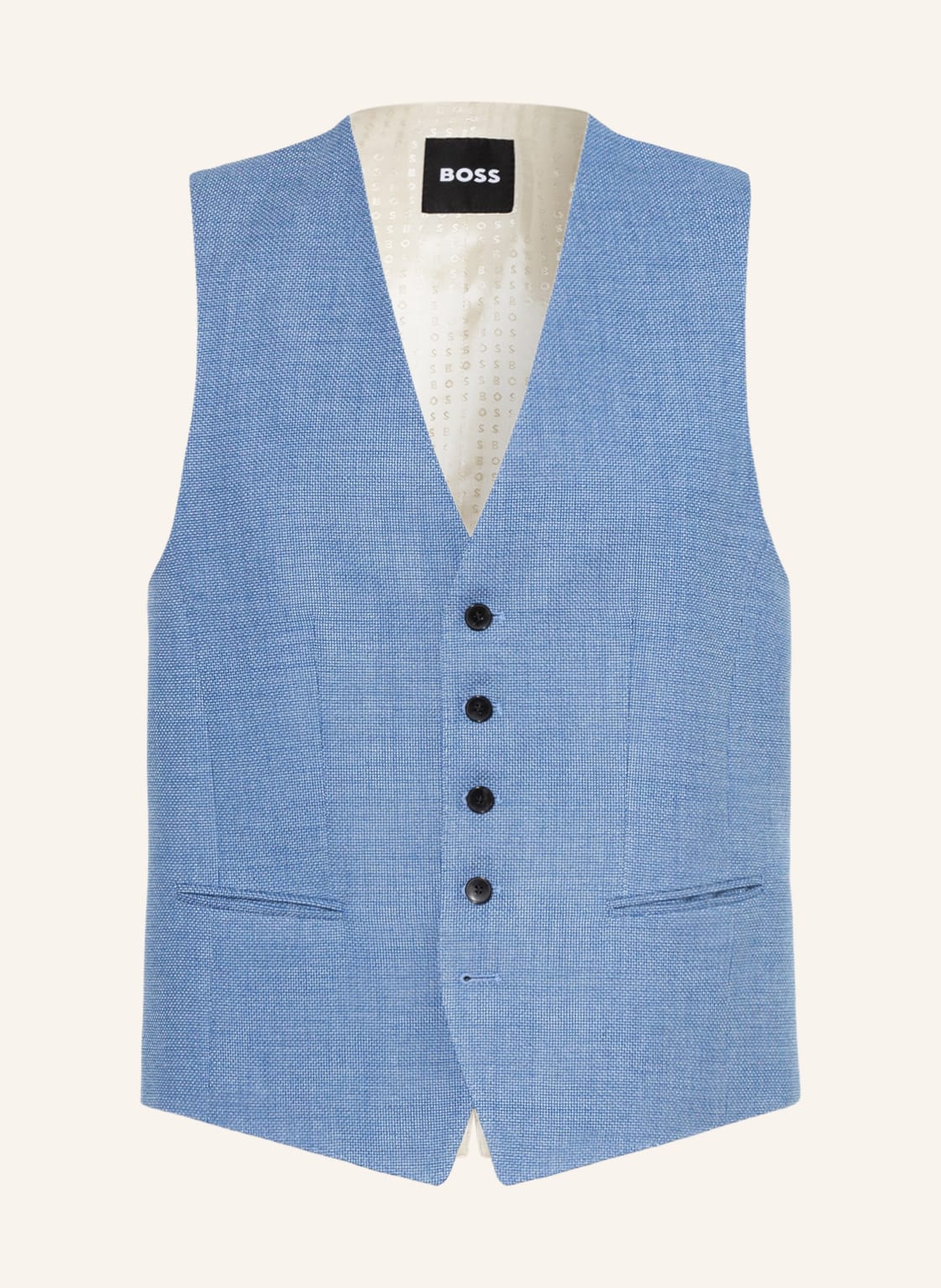 Image of Boss Anzugweste Janson Regular Fit blau