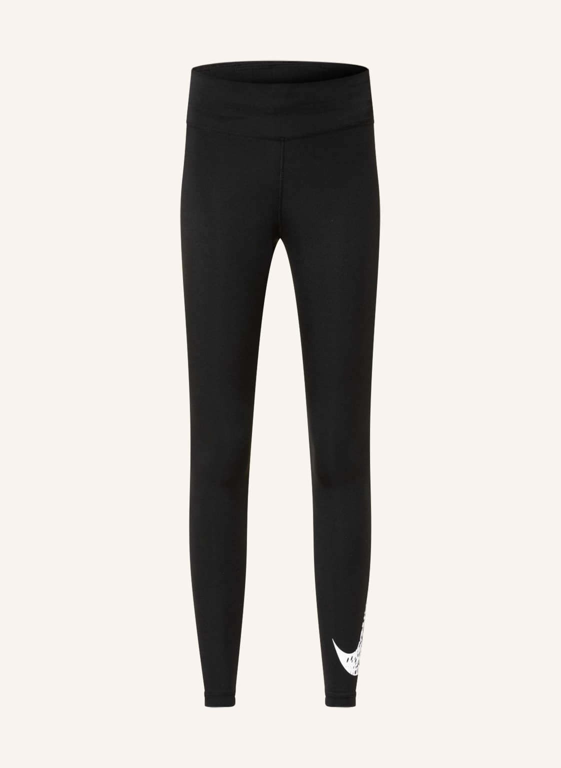 Image of Nike 7/8-Tights Dri-Fit Swoosh Run schwarz