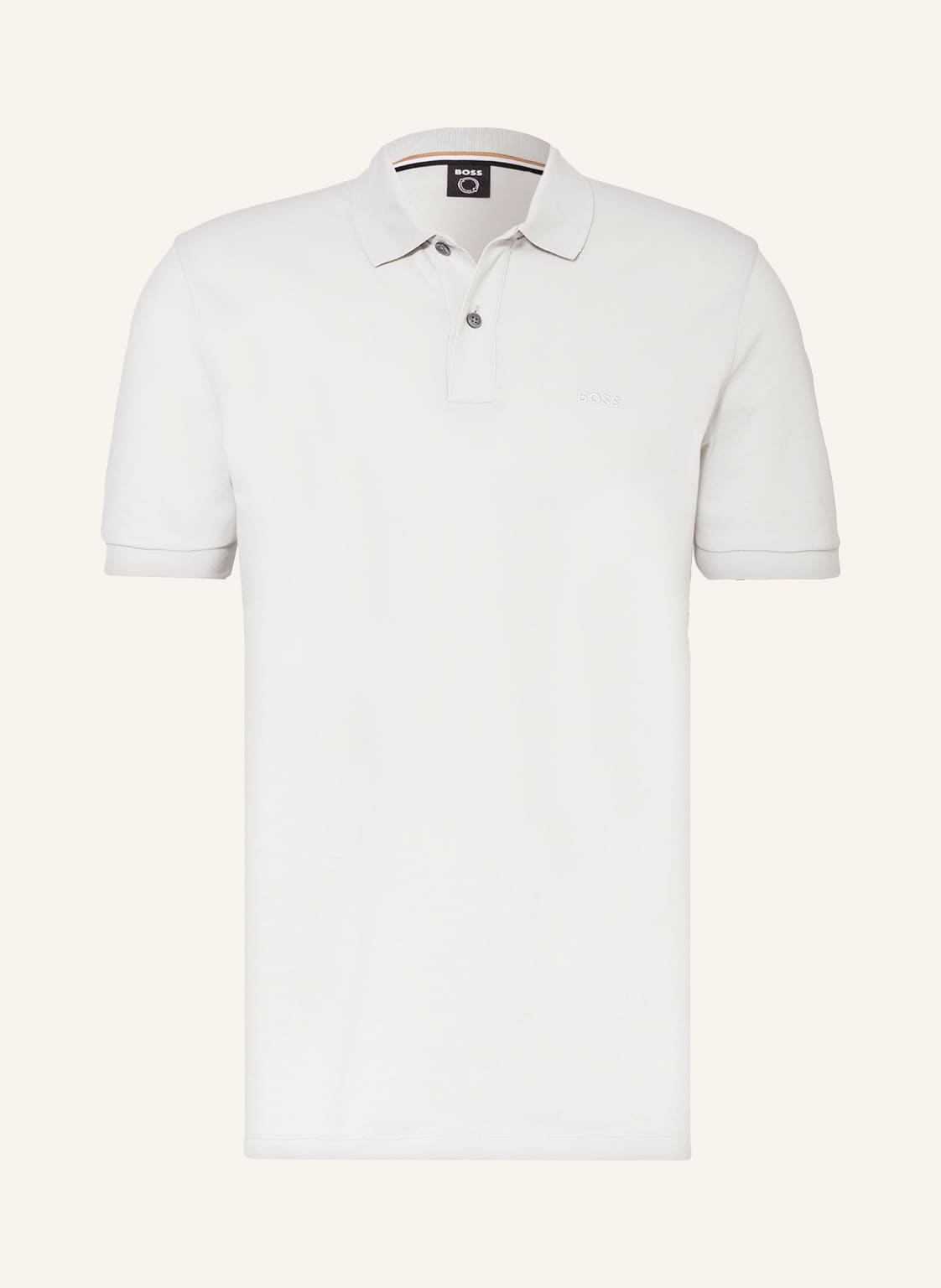 Image of Boss Piqué-Poloshirt Pallas Regular Fit grau