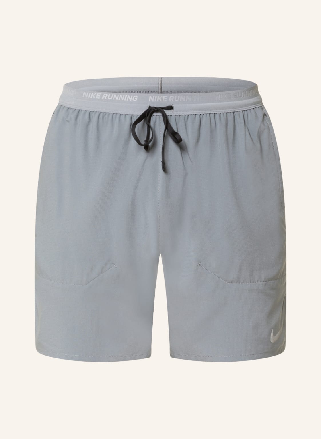 Image of Nike 2-In-1-Laufshorts Dri-Fit Stride grau