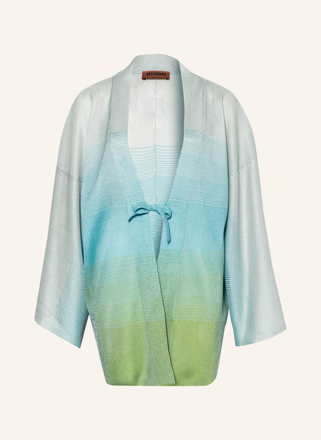 Image of Missoni Strickhülle blau