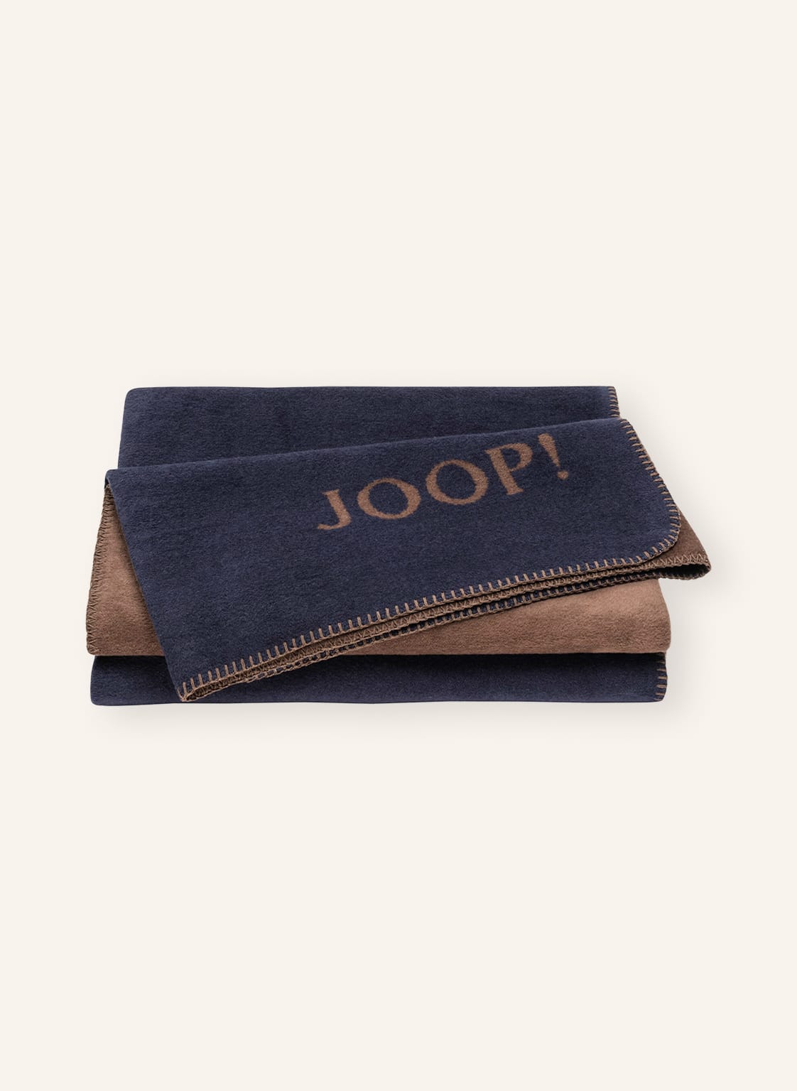 Image of Joop! Plaid Uni Doubleface blau