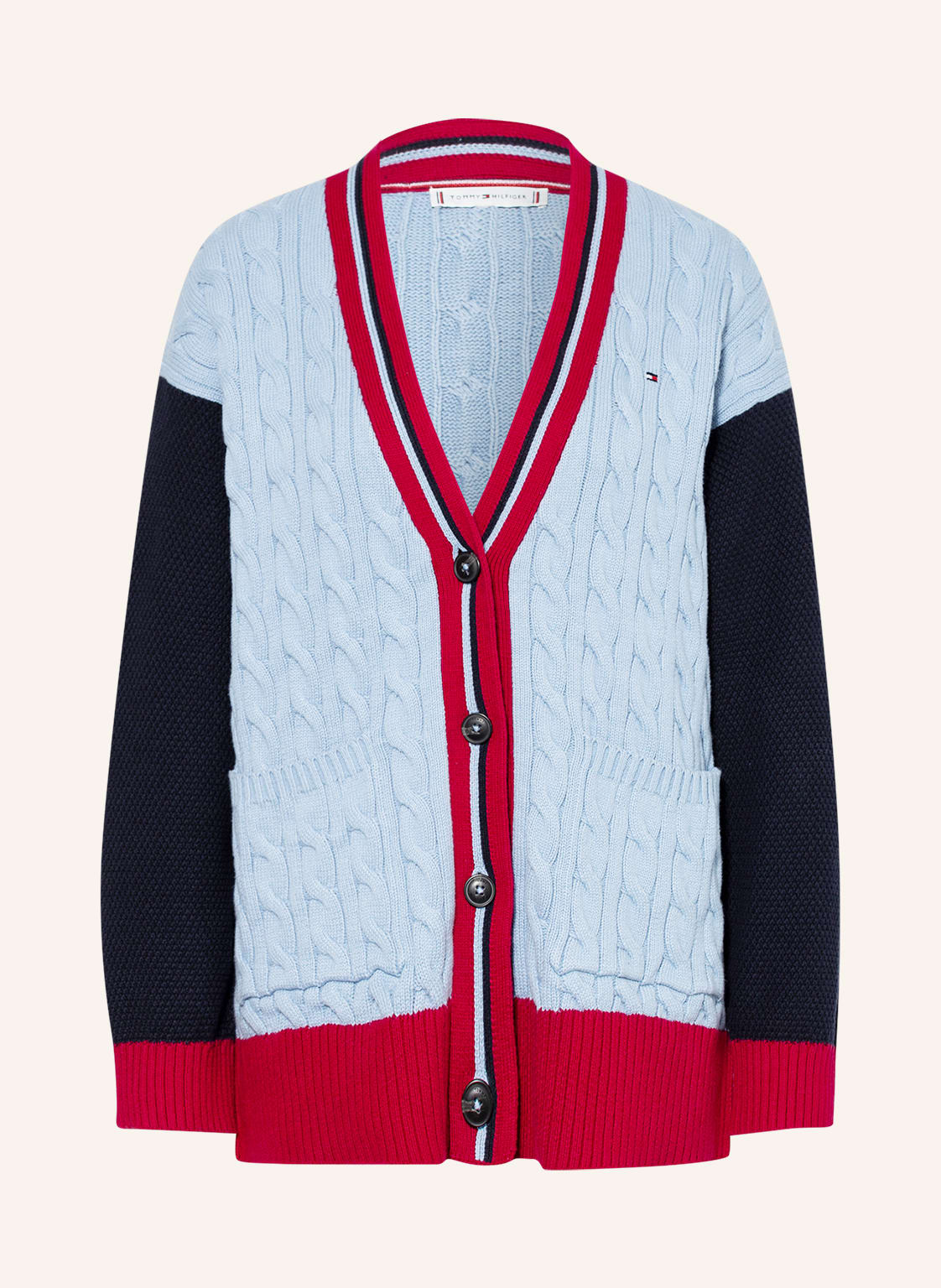 Image of Tommy Hilfiger Strickjacke blau