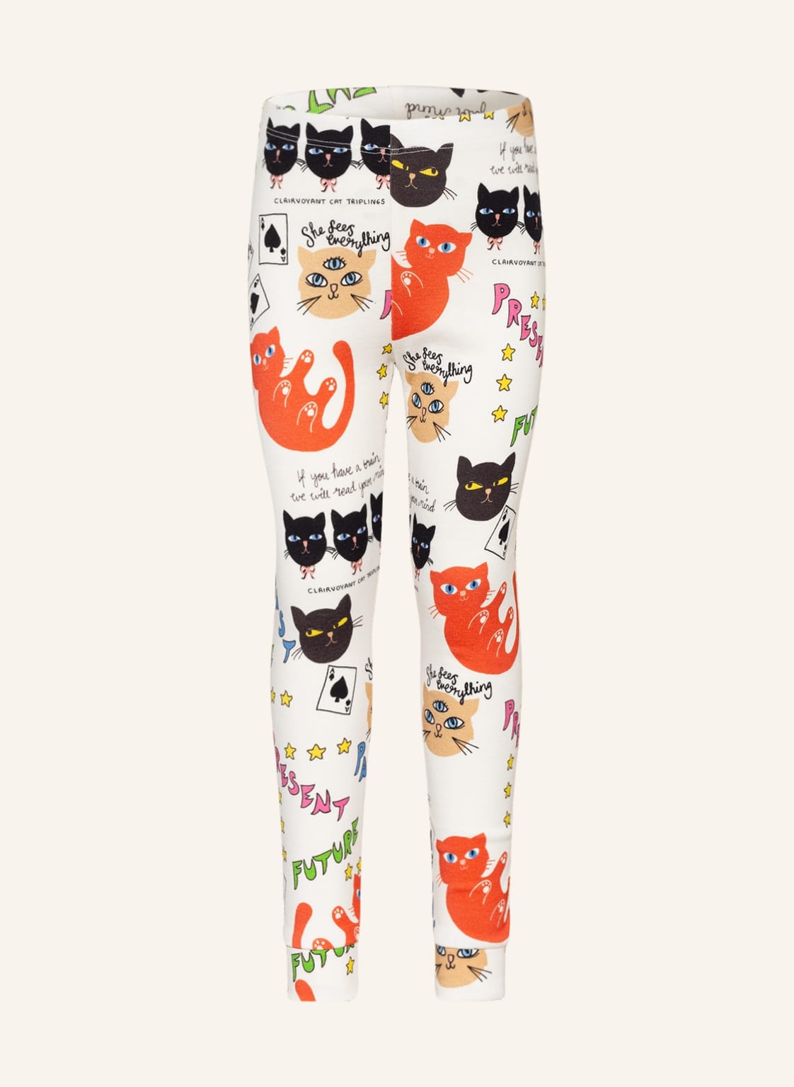 Image of Mini Rodini Leggings weiss