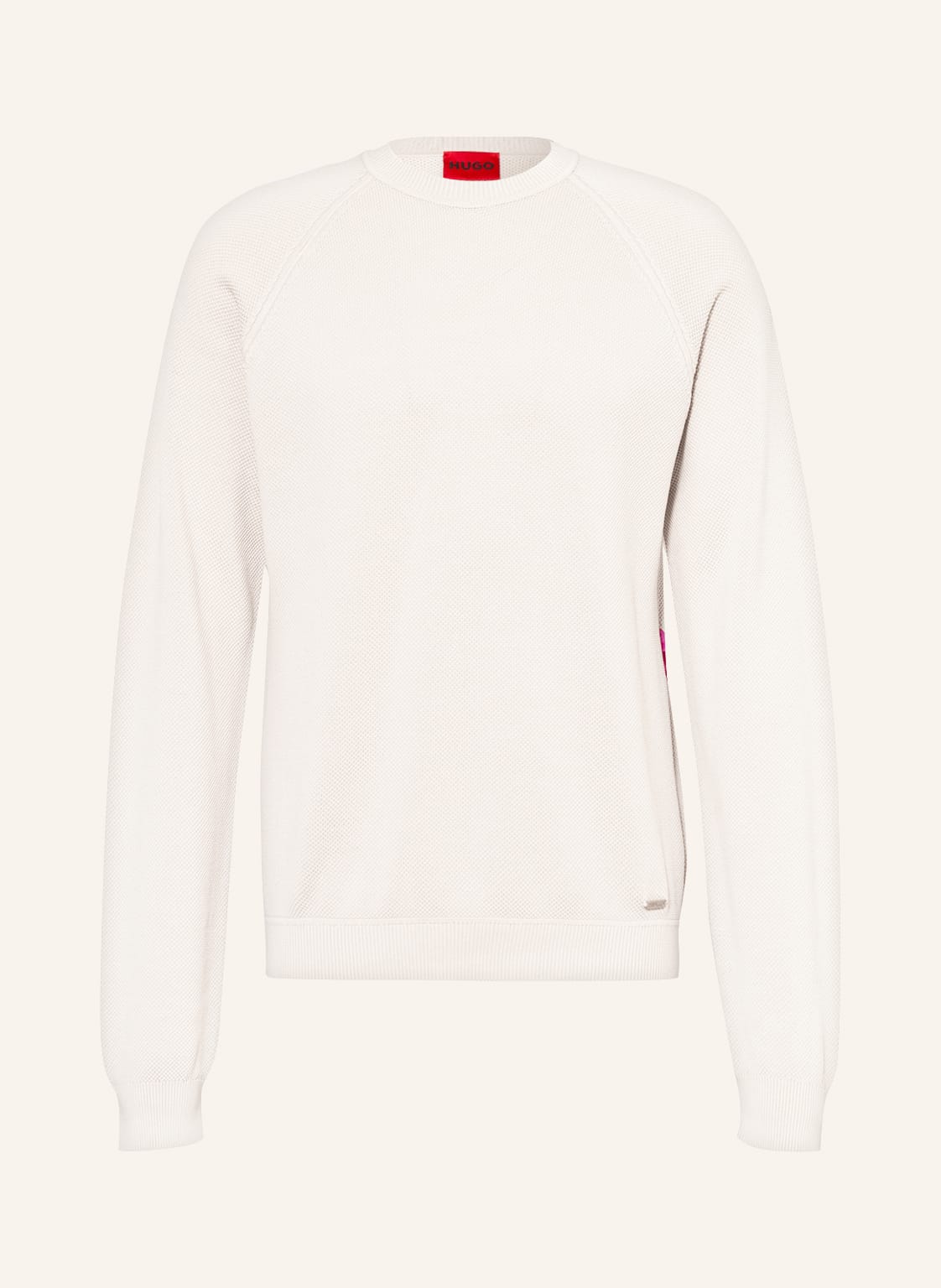 Image of Hugo Pullover Spiece beige