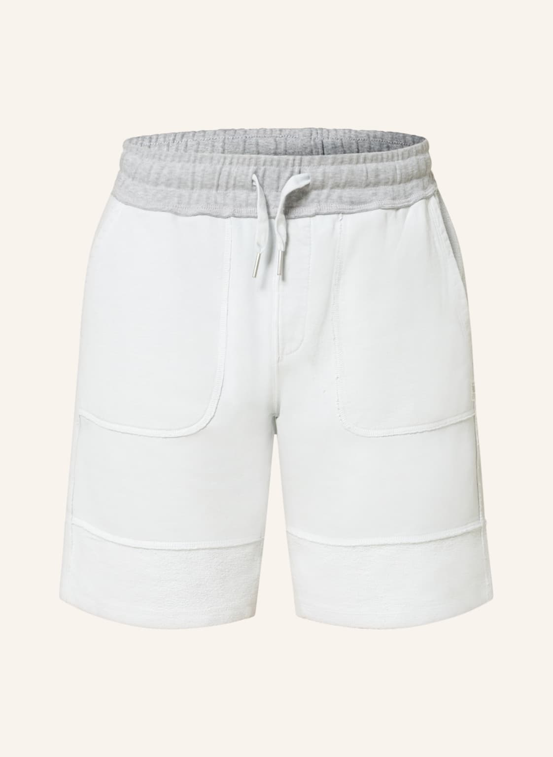 Image of Better Rich Sweatshorts Im Materialmix blau