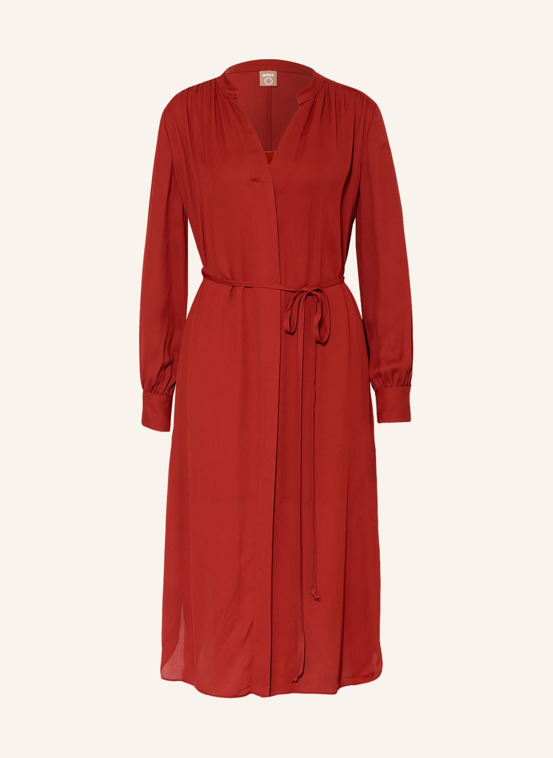 Image of Boss Hemdblusenkleid Dibanora rot