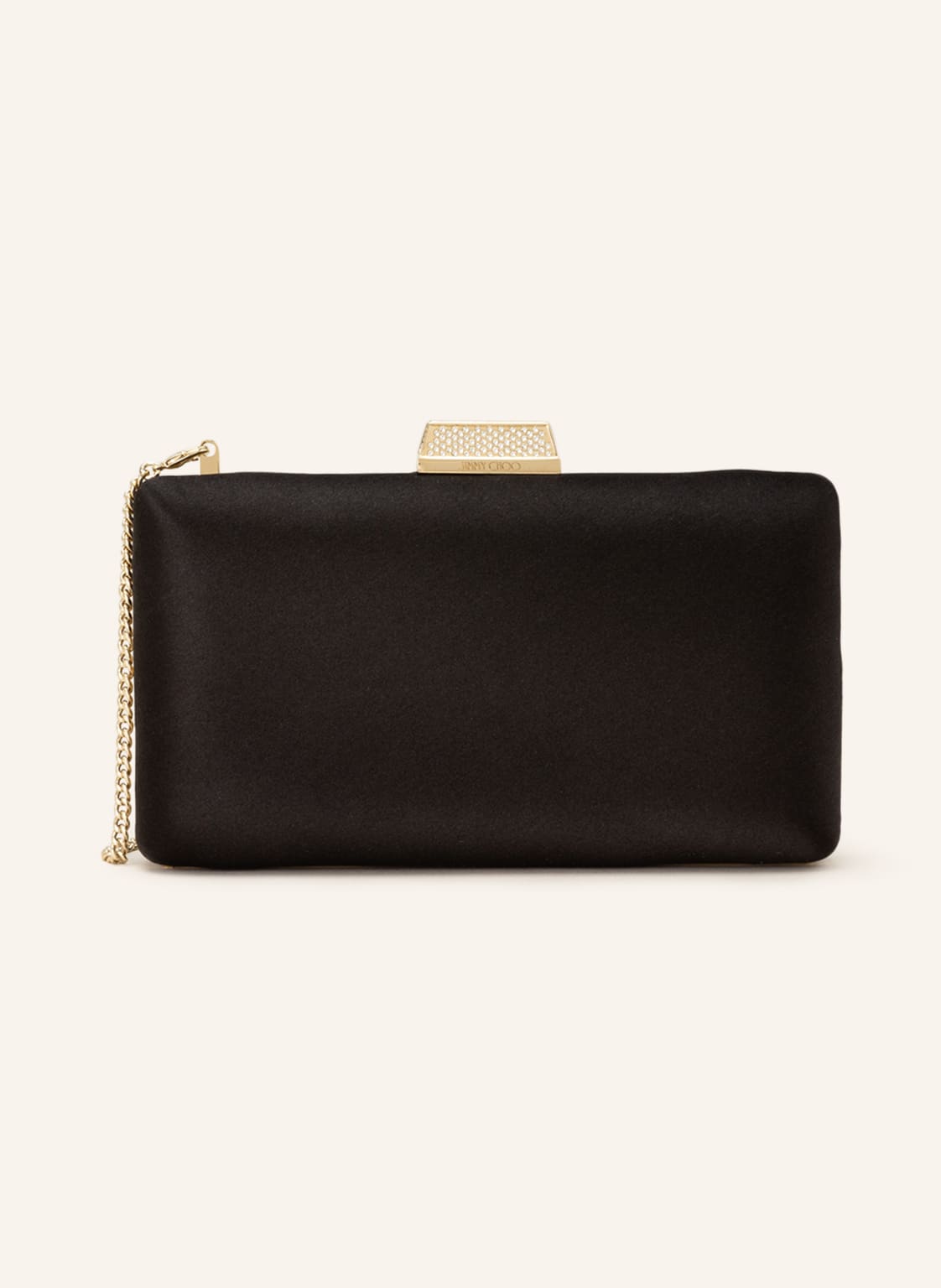 Image of Jimmy Choo Clutch Clemmie schwarz