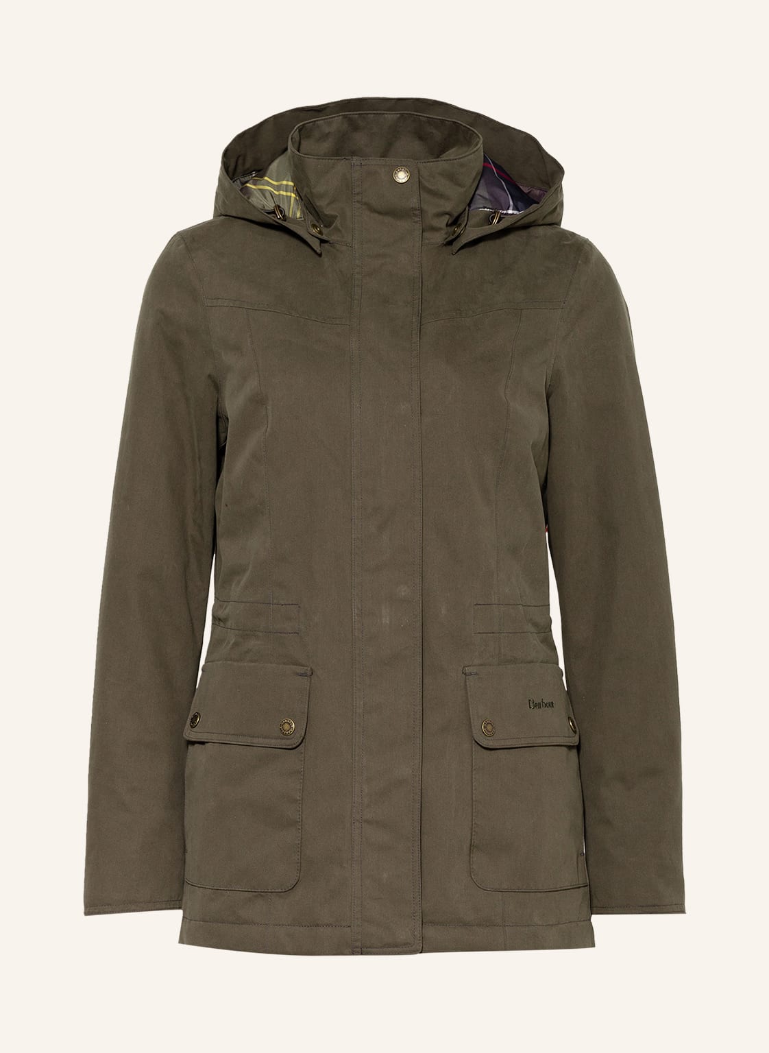 Image of Barbour Parka Buttercup gruen