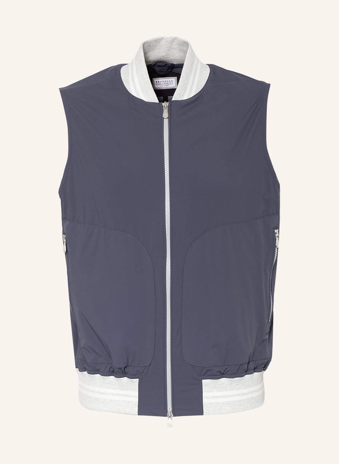 Image of Brunello Cucinelli Weste blau